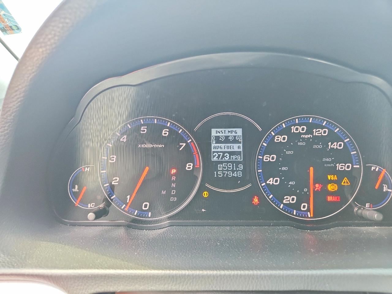 2007 Acura Tsx Синий vin: JH4CL96857C003957