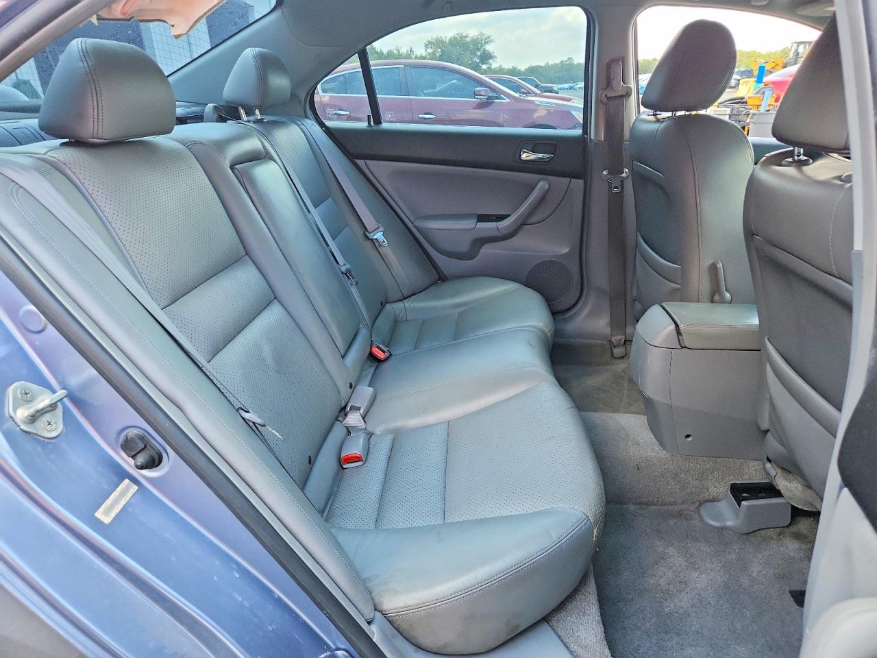 2007 Acura Tsx Синий vin: JH4CL96857C003957