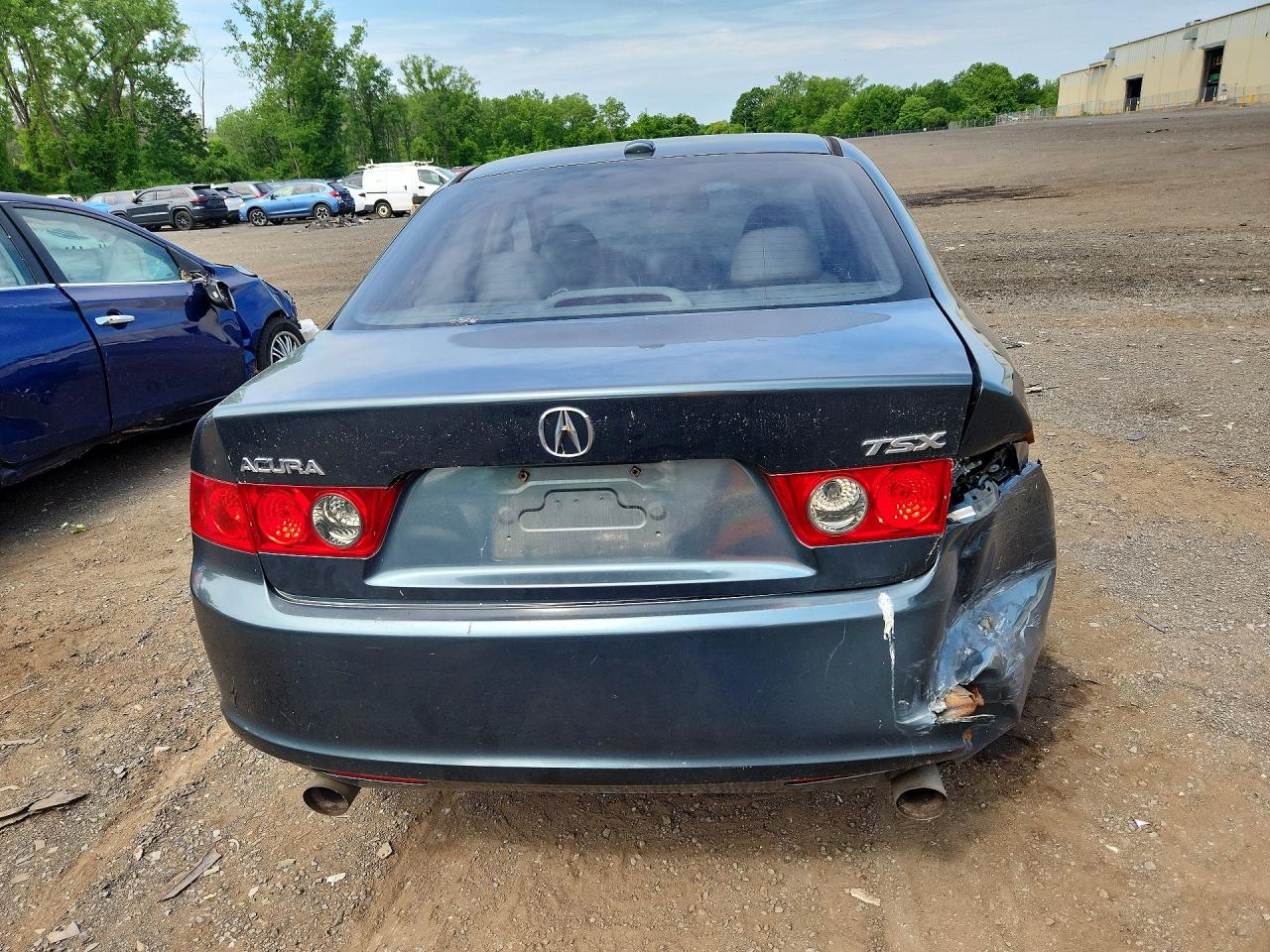 2008 Acura Tsx Green vin: JH4CL96858C015320
