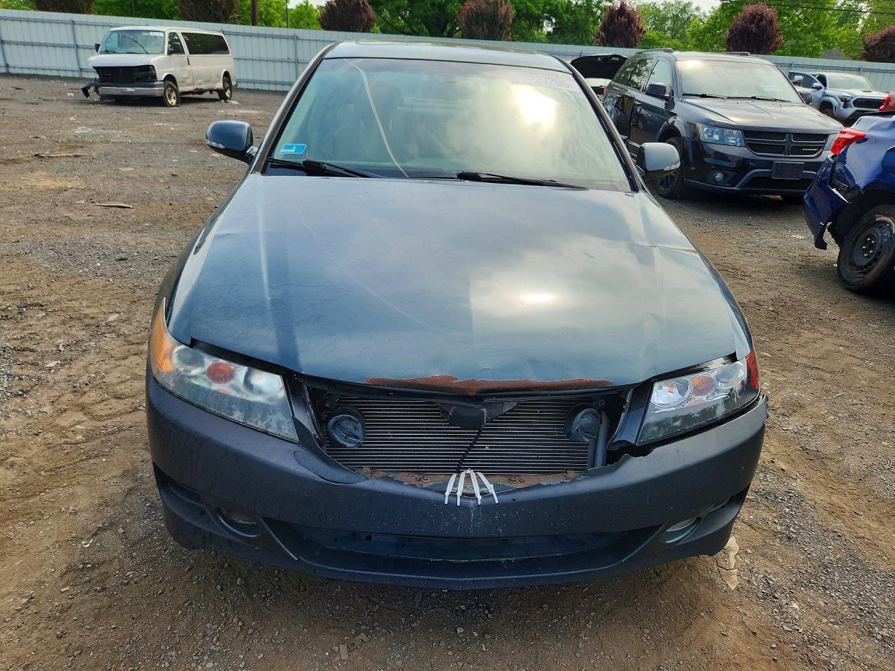 2008 Acura Tsx Green vin: JH4CL96858C015320