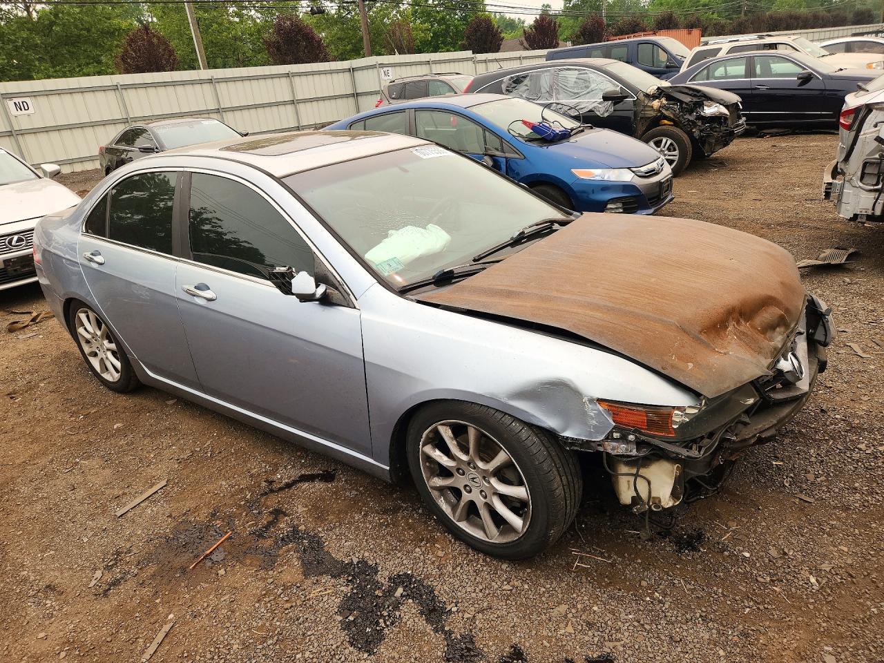 2004 Acura Tsx Teal vin: JH4CL96864C003638