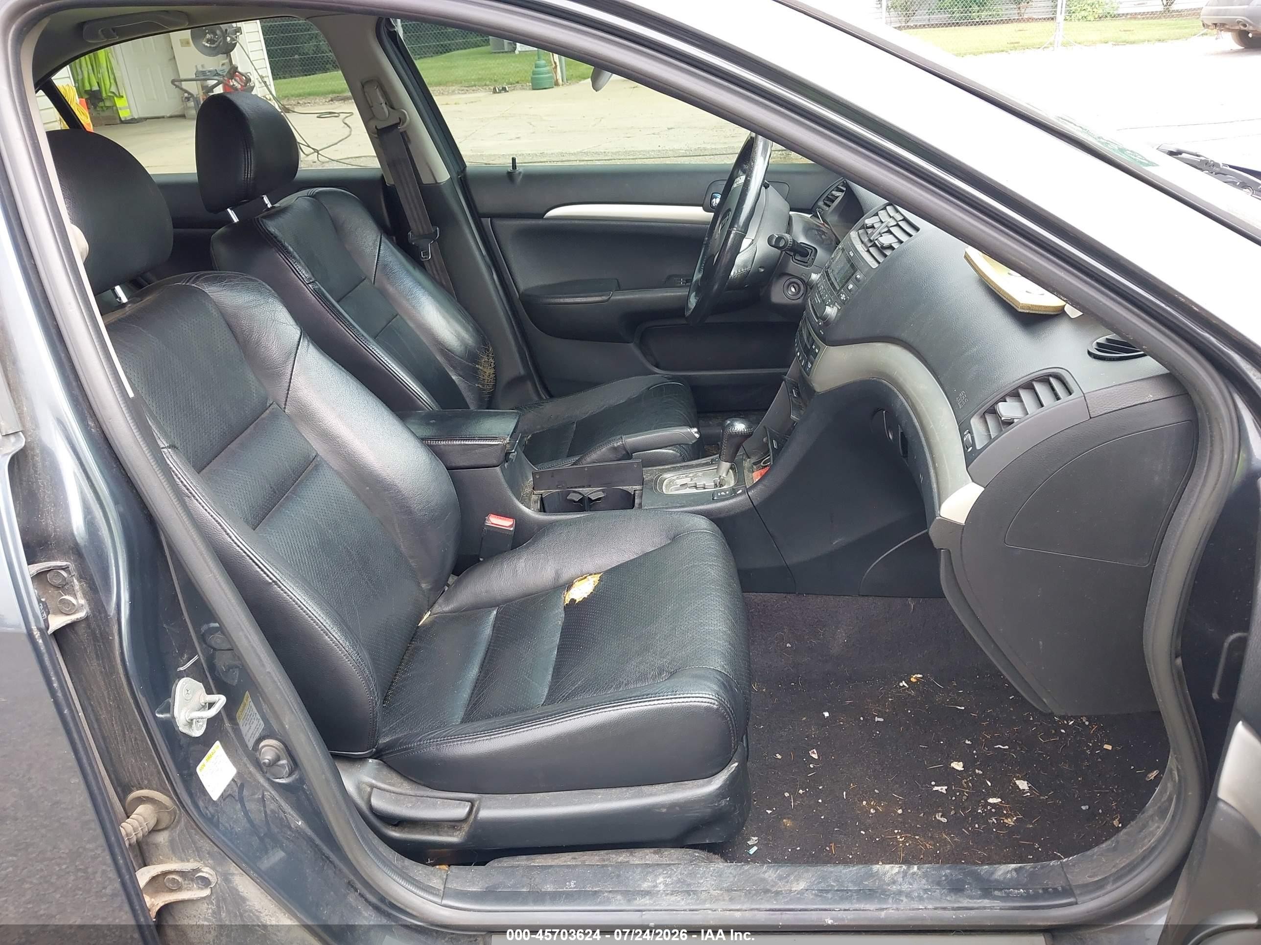 2004 Acura Tsx   Серый vin: JH4CL96864C008838