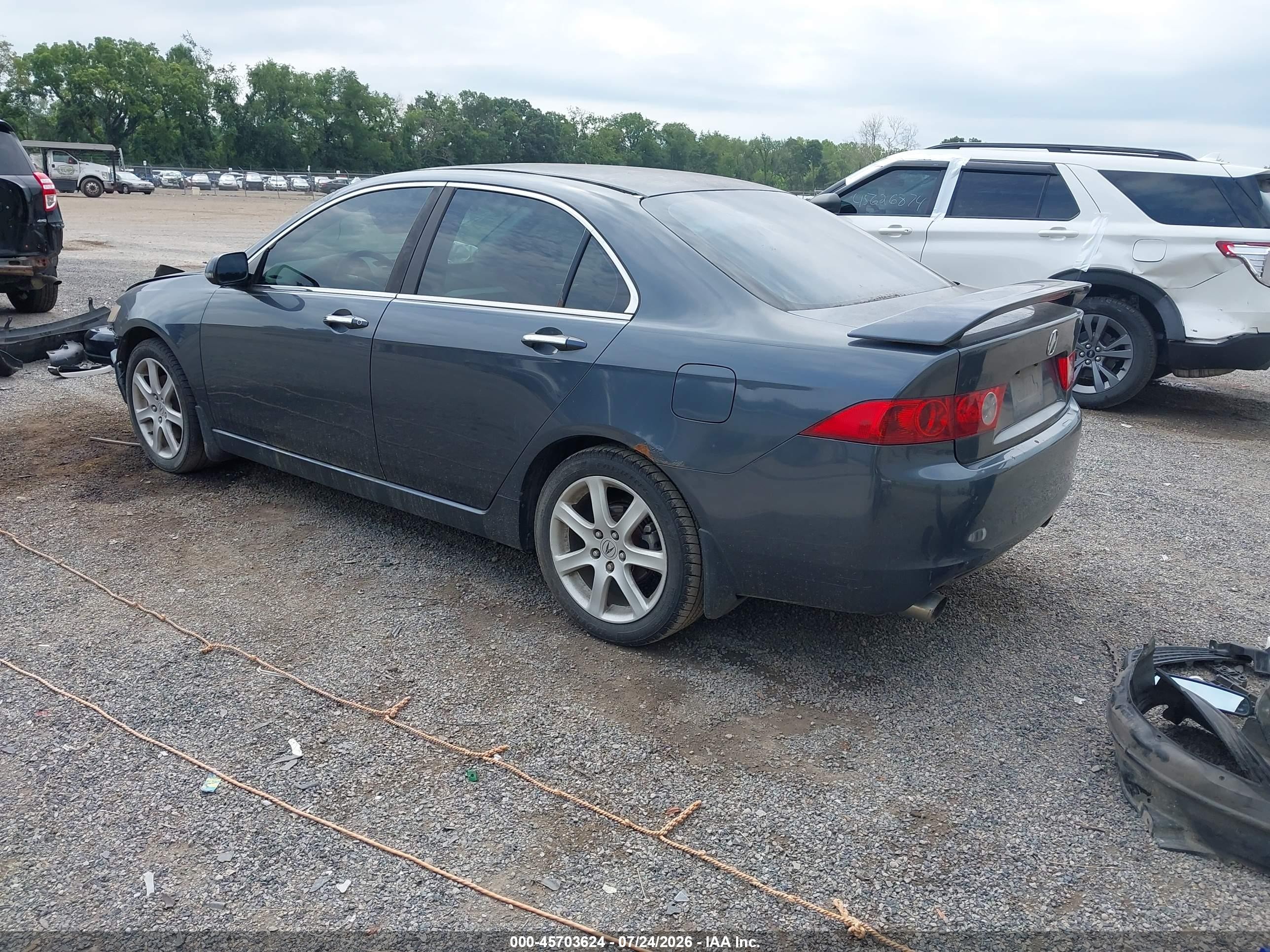 2004 Acura Tsx   Серый vin: JH4CL96864C008838