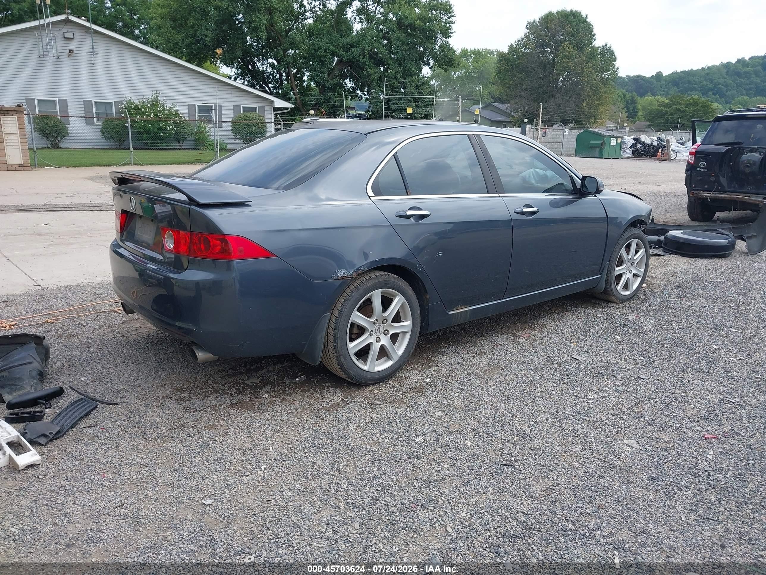 2004 Acura Tsx   Серый vin: JH4CL96864C008838
