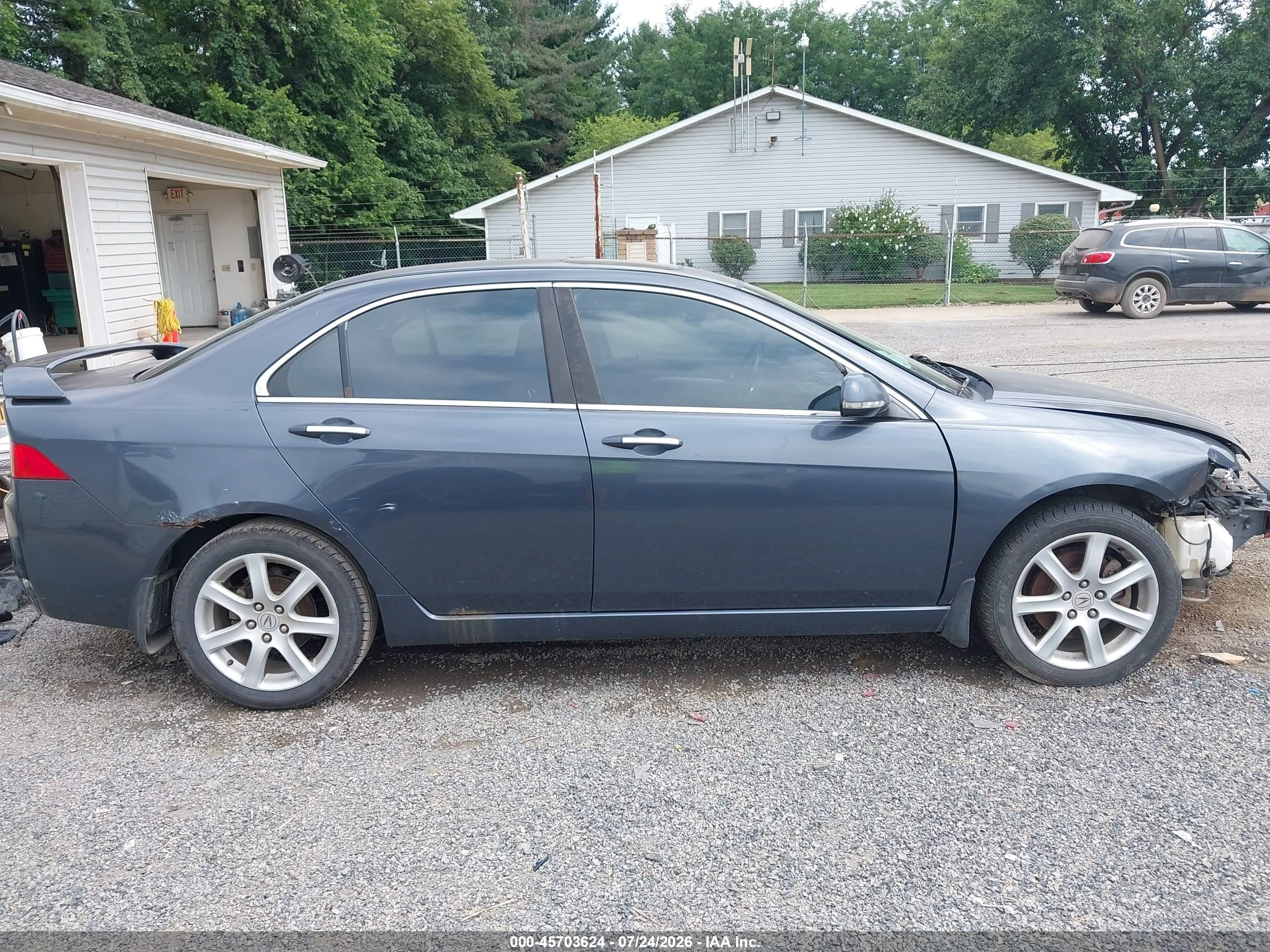 2004 Acura Tsx   Серый vin: JH4CL96864C008838