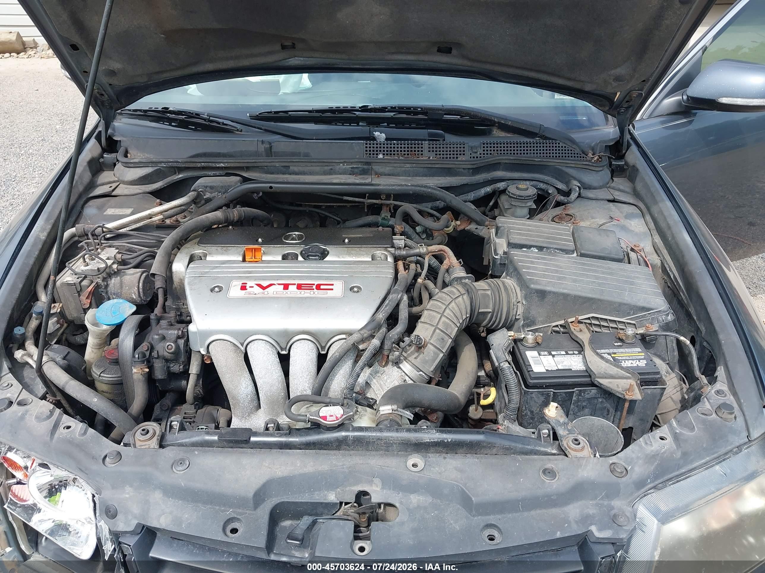 2004 Acura Tsx   Серый vin: JH4CL96864C008838
