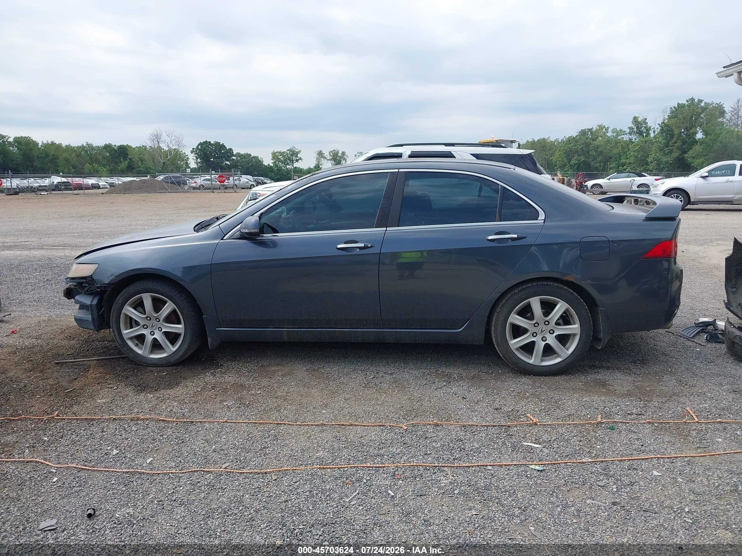 2004 Acura Tsx   Серый vin: JH4CL96864C008838