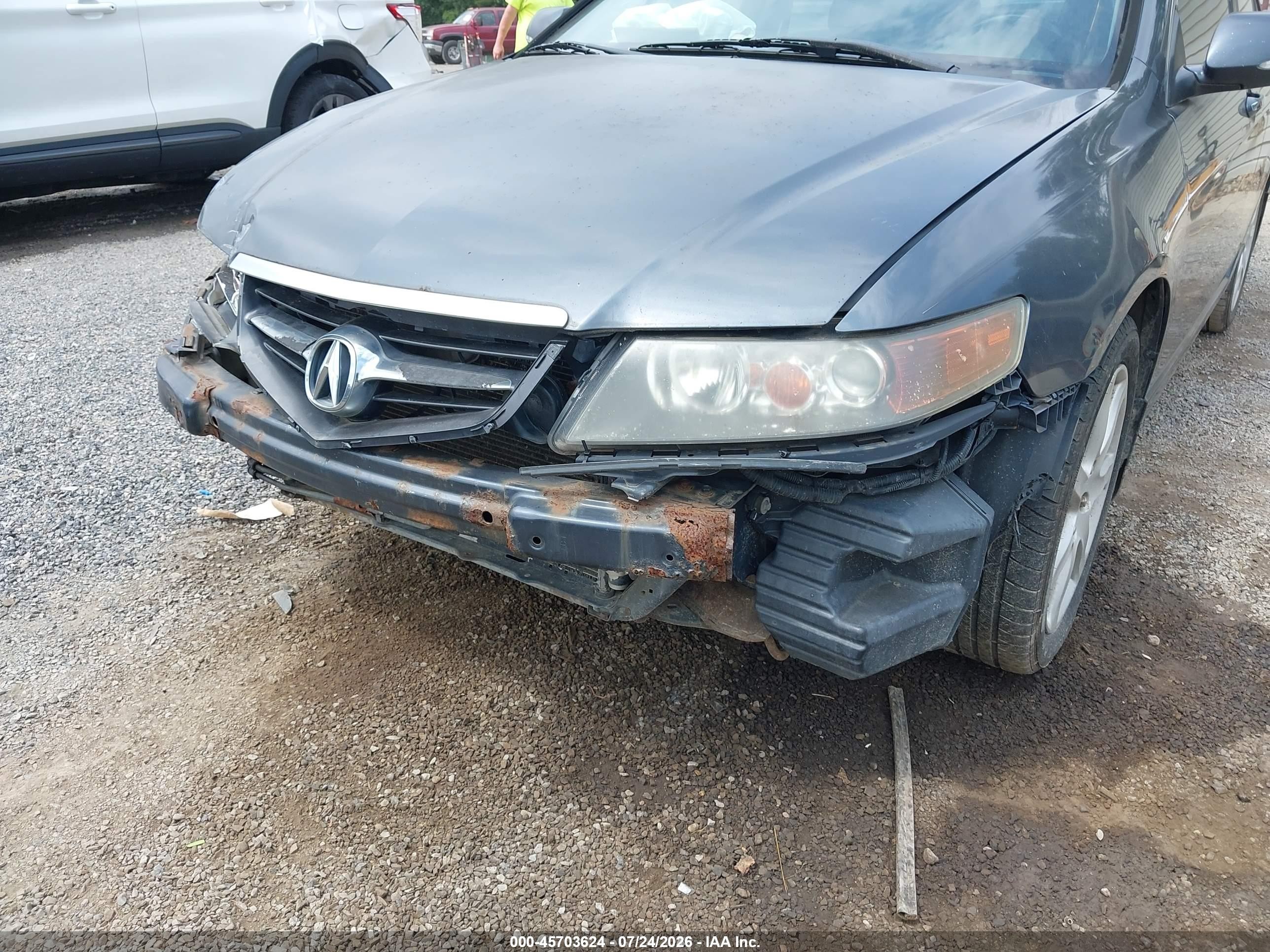 2004 Acura Tsx   Серый vin: JH4CL96864C008838