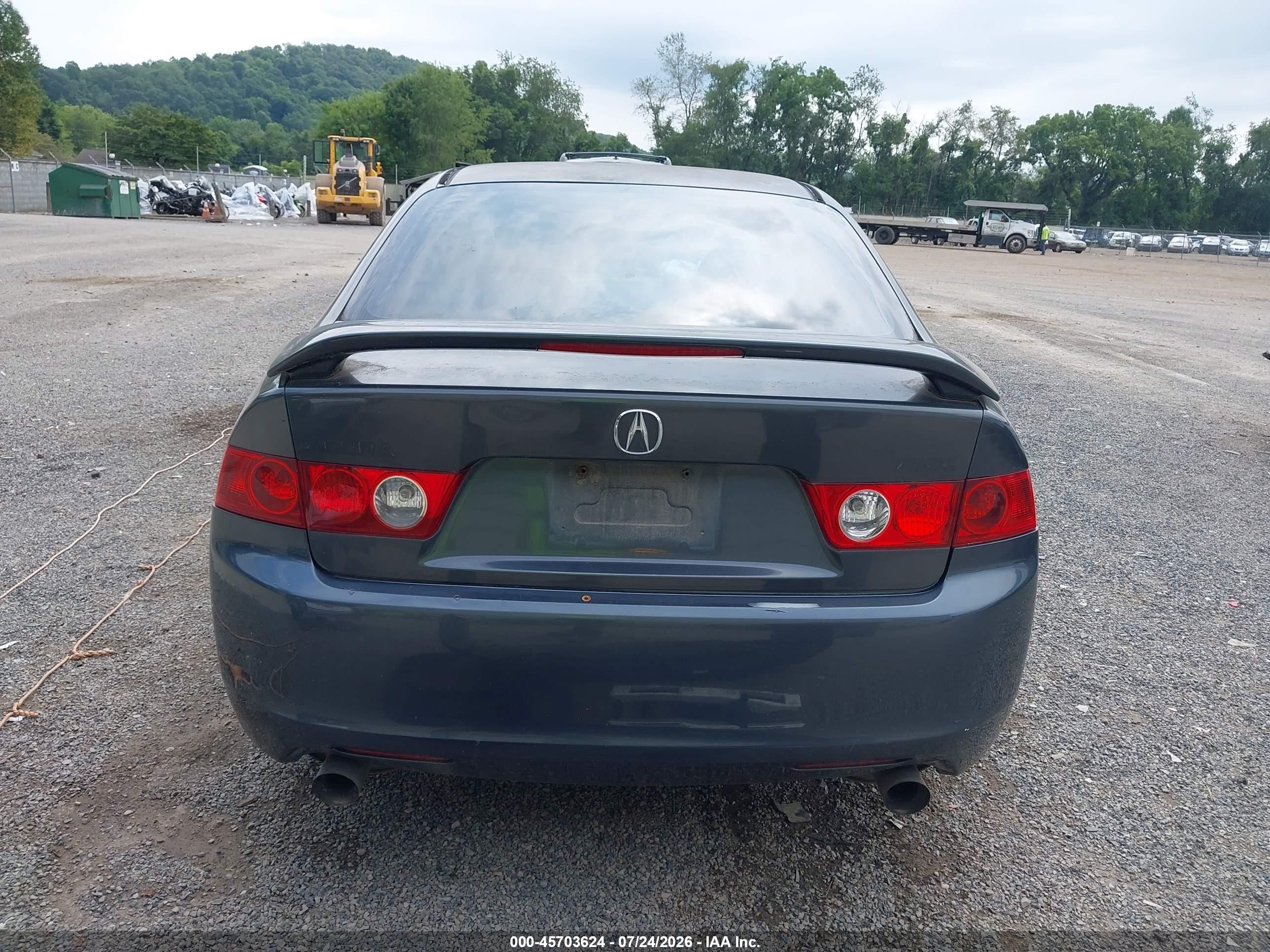 2004 Acura Tsx   Серый vin: JH4CL96864C008838