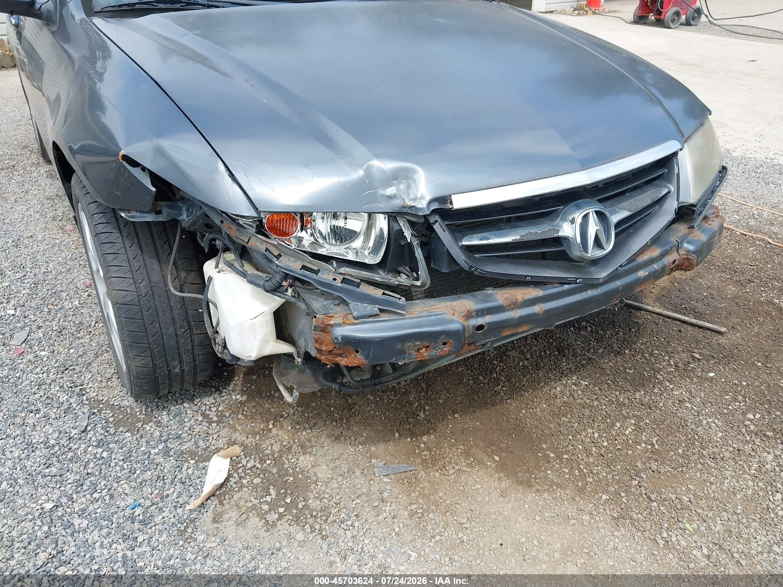 2004 Acura Tsx   Серый vin: JH4CL96864C008838
