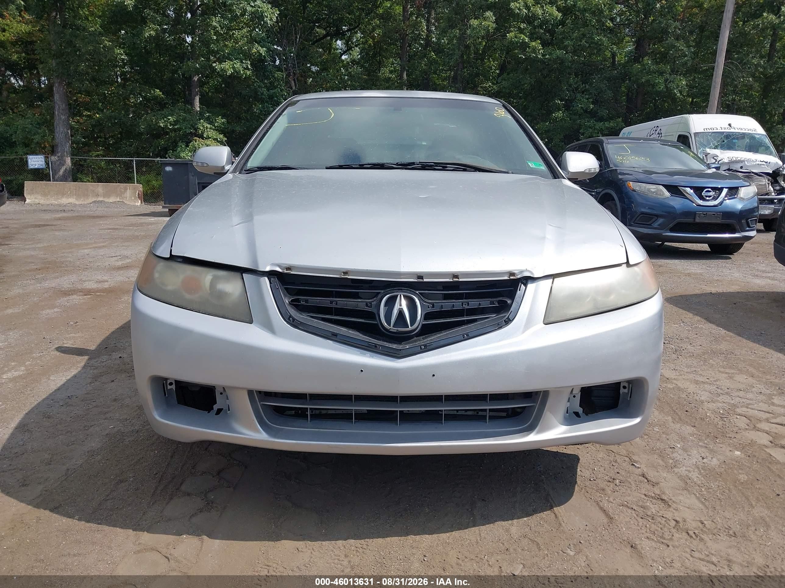 2004 Acura Tsx   Silver vin: JH4CL96864C028426