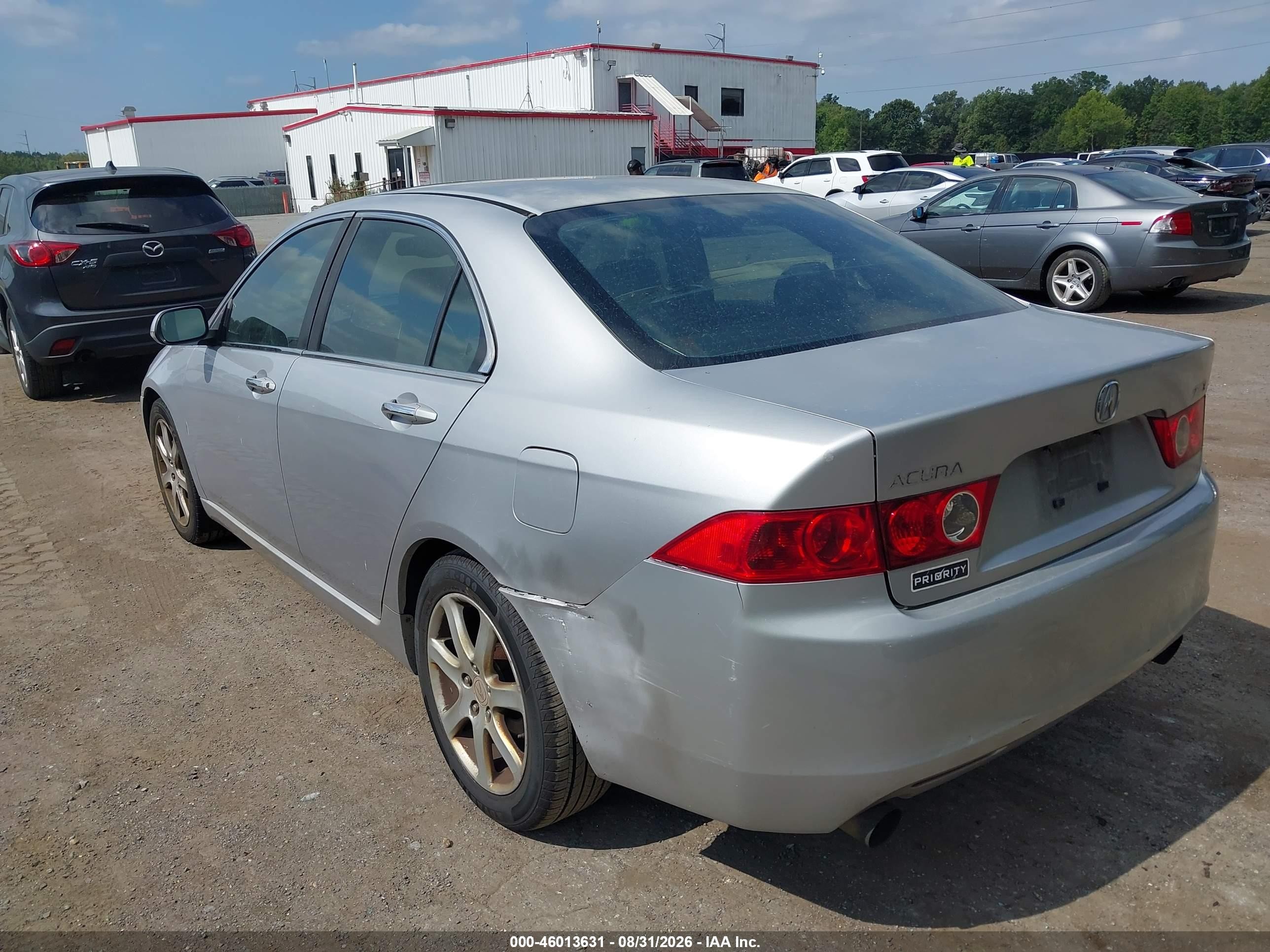 2004 Acura Tsx   Silver vin: JH4CL96864C028426