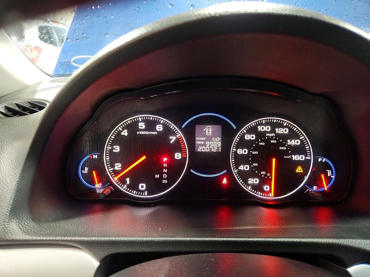 2005 Acura Tsx Blue vin: JH4CL96865C004726