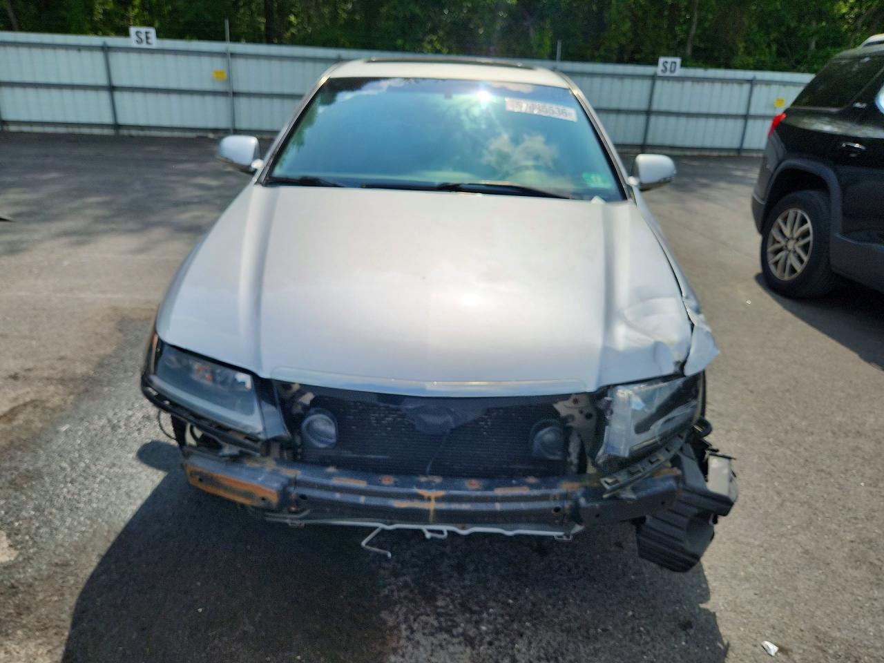 2005 Acura Tsx Silver vin: JH4CL96865C033773
