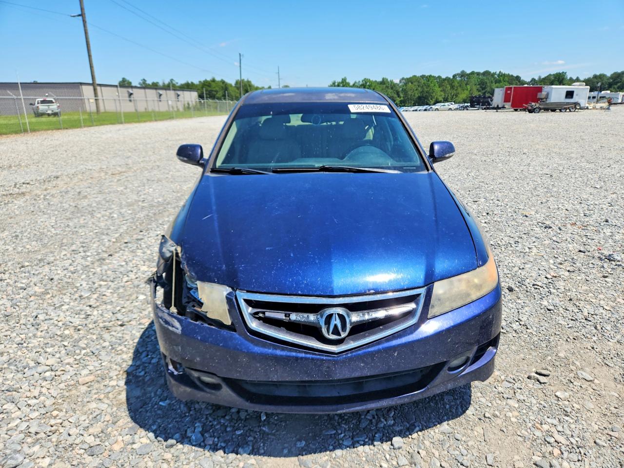 2006 Acura Tsx Blue vin: JH4CL96866C002234