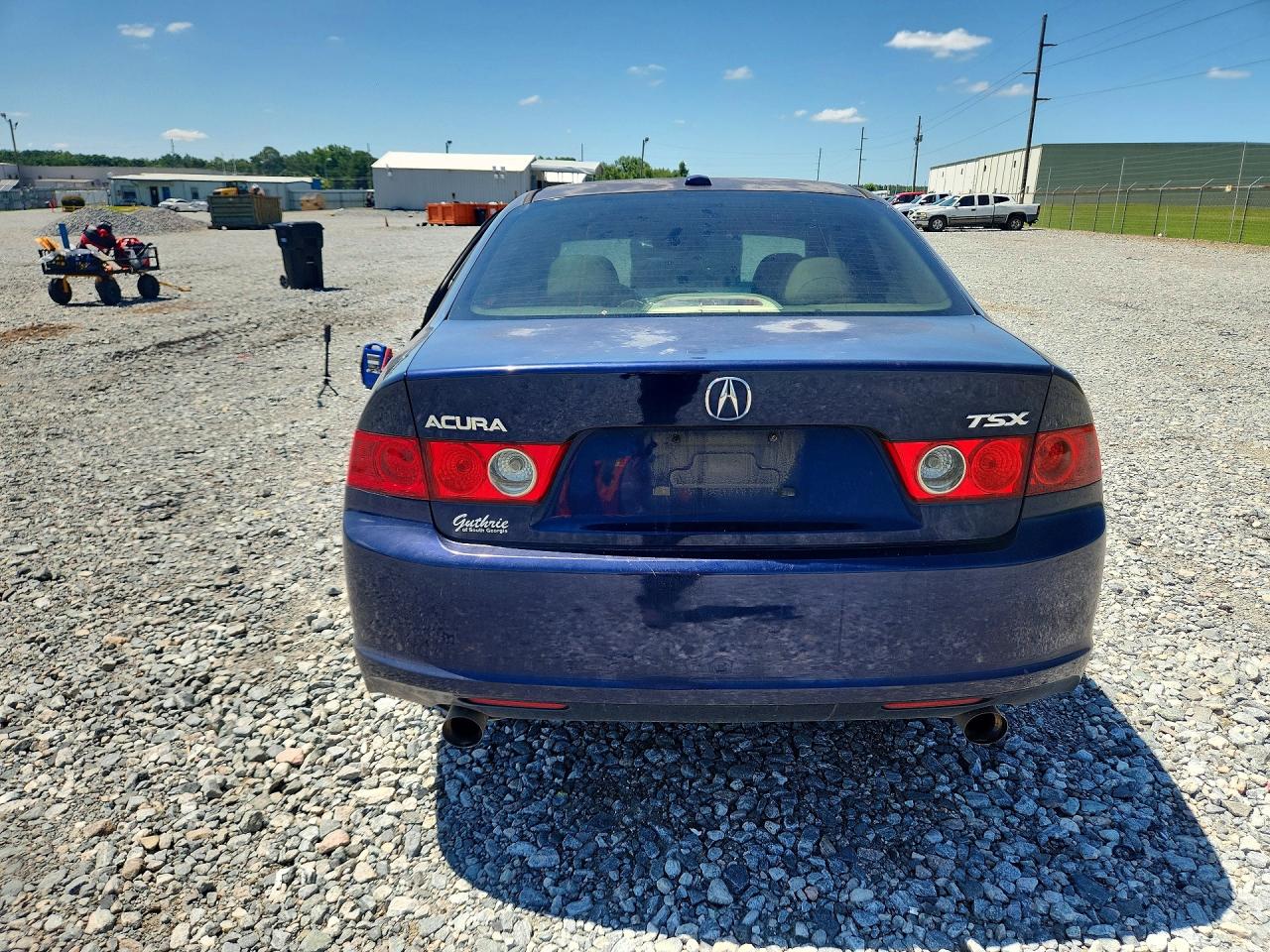 2006 Acura Tsx Blue vin: JH4CL96866C002234
