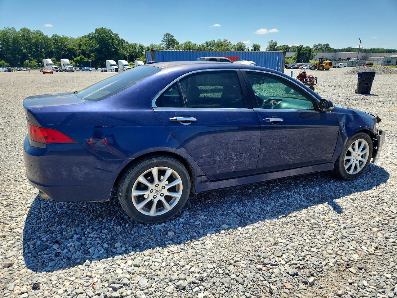 2006 Acura Tsx Blue vin: JH4CL96866C002234