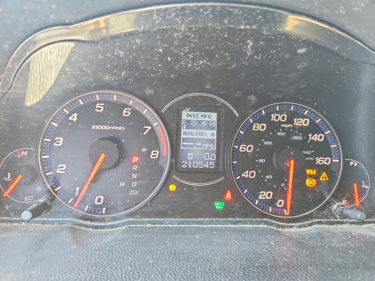 2006 Acura Tsx Blue vin: JH4CL96866C002234