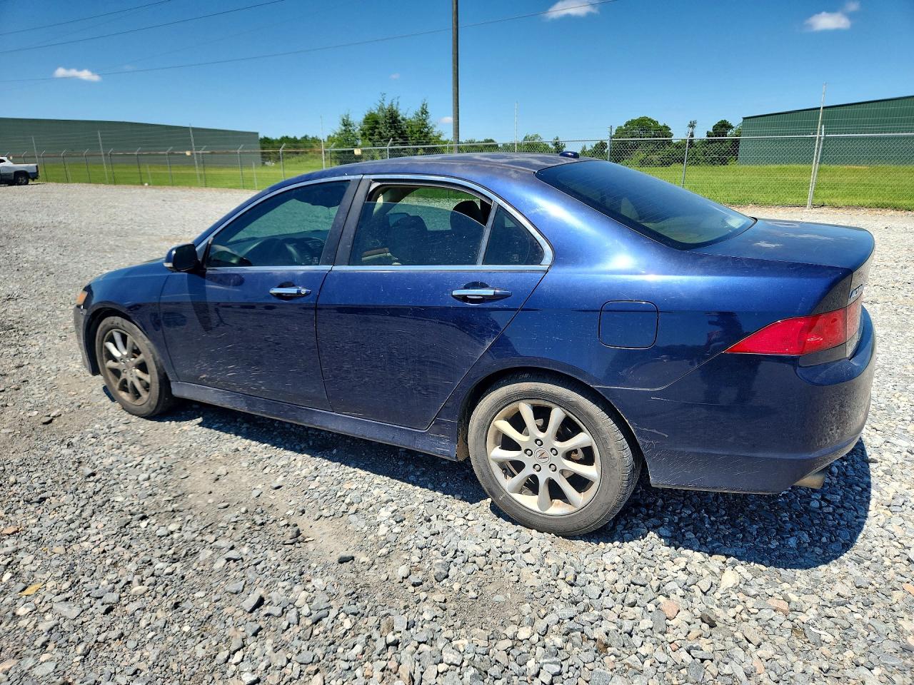2006 Acura Tsx Blue vin: JH4CL96866C002234