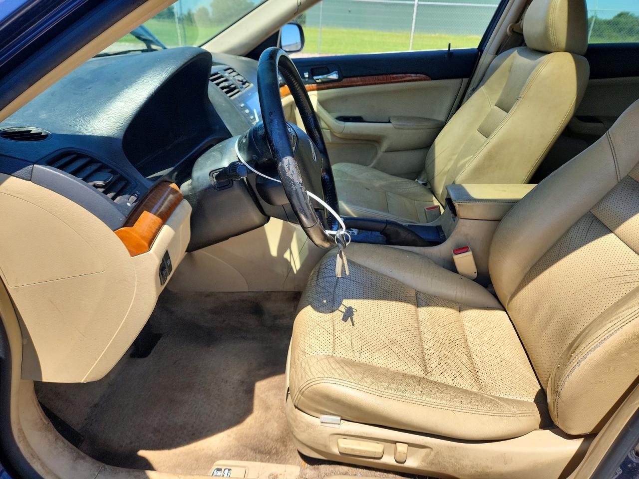 2006 Acura Tsx Blue vin: JH4CL96866C002234