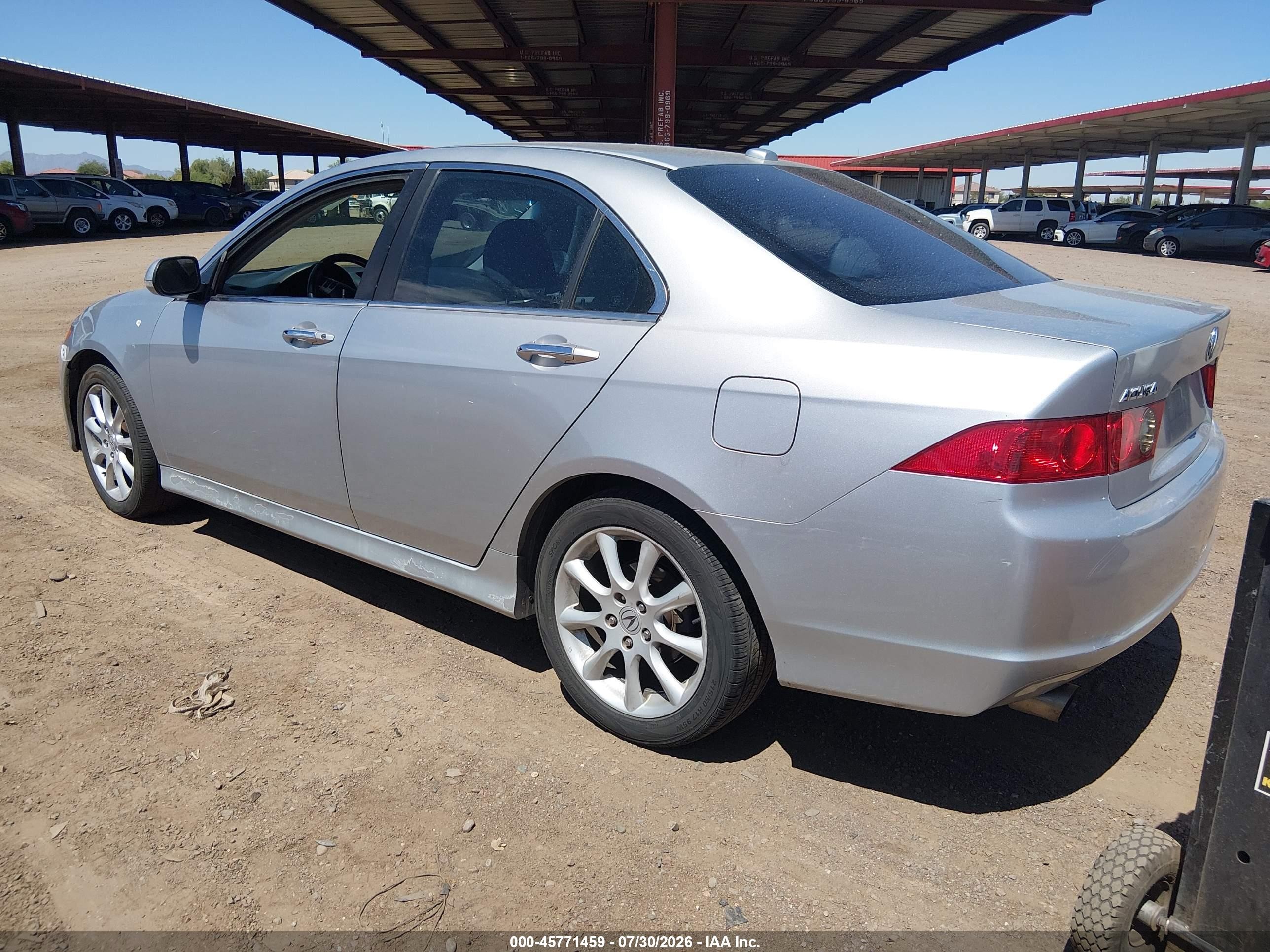 2006 Acura Tsx   Серебряный vin: JH4CL96866C019650