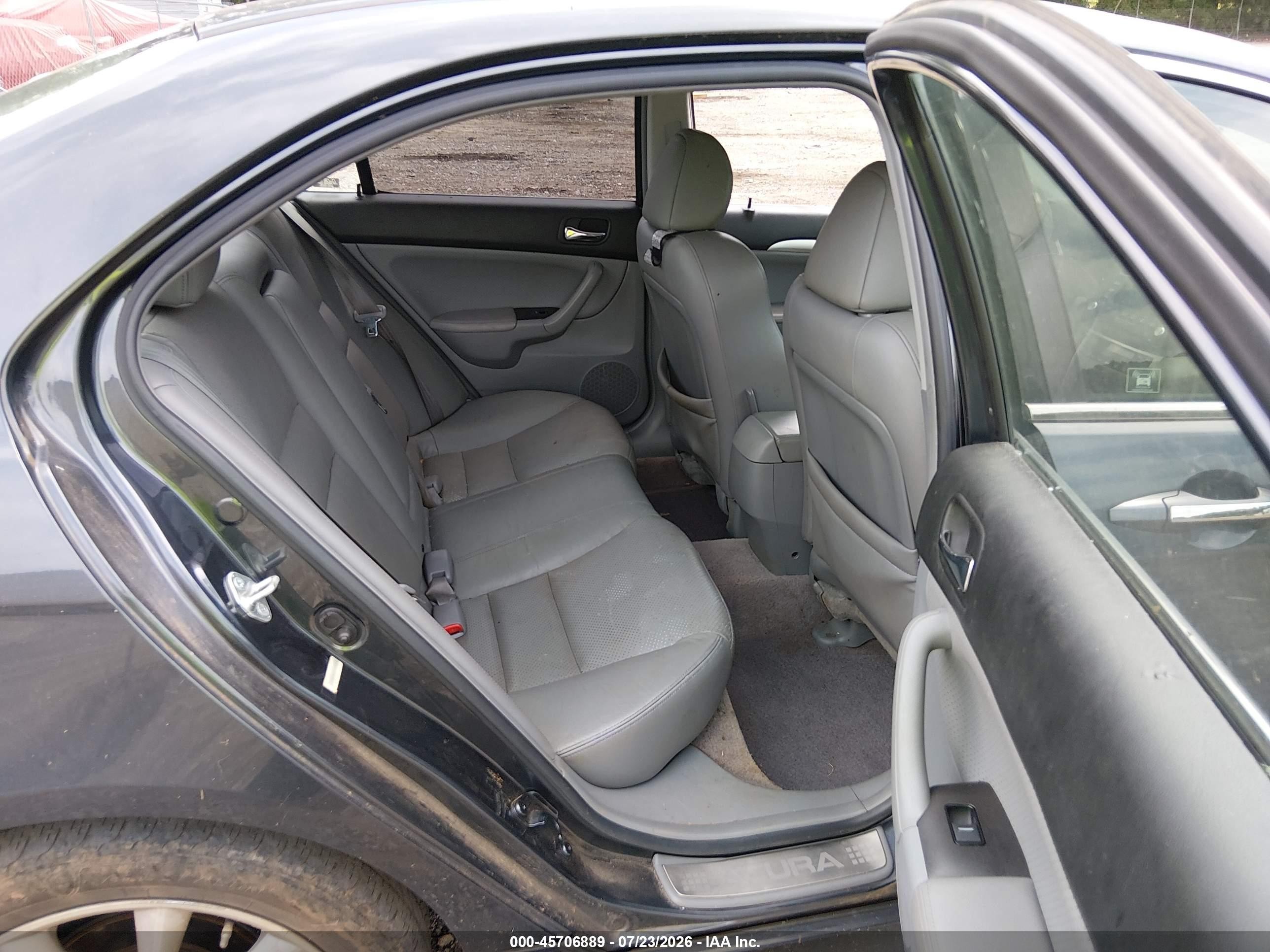 2006 Acura Tsx   Gray vin: JH4CL96866C026386