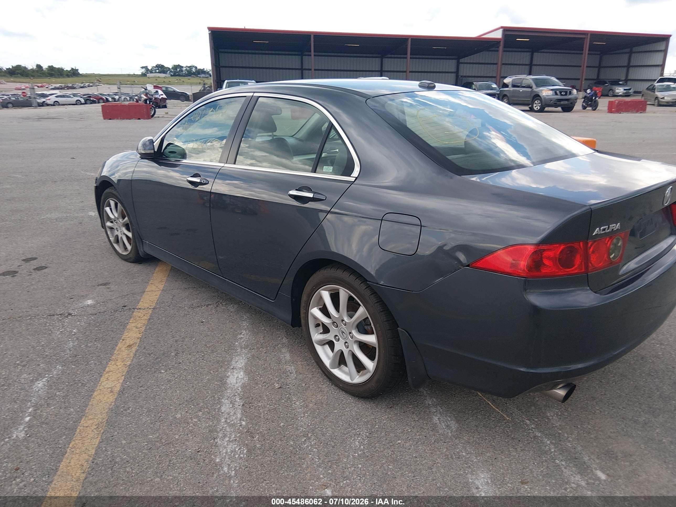 2006 Acura Tsx   Gray vin: JH4CL96866C033158