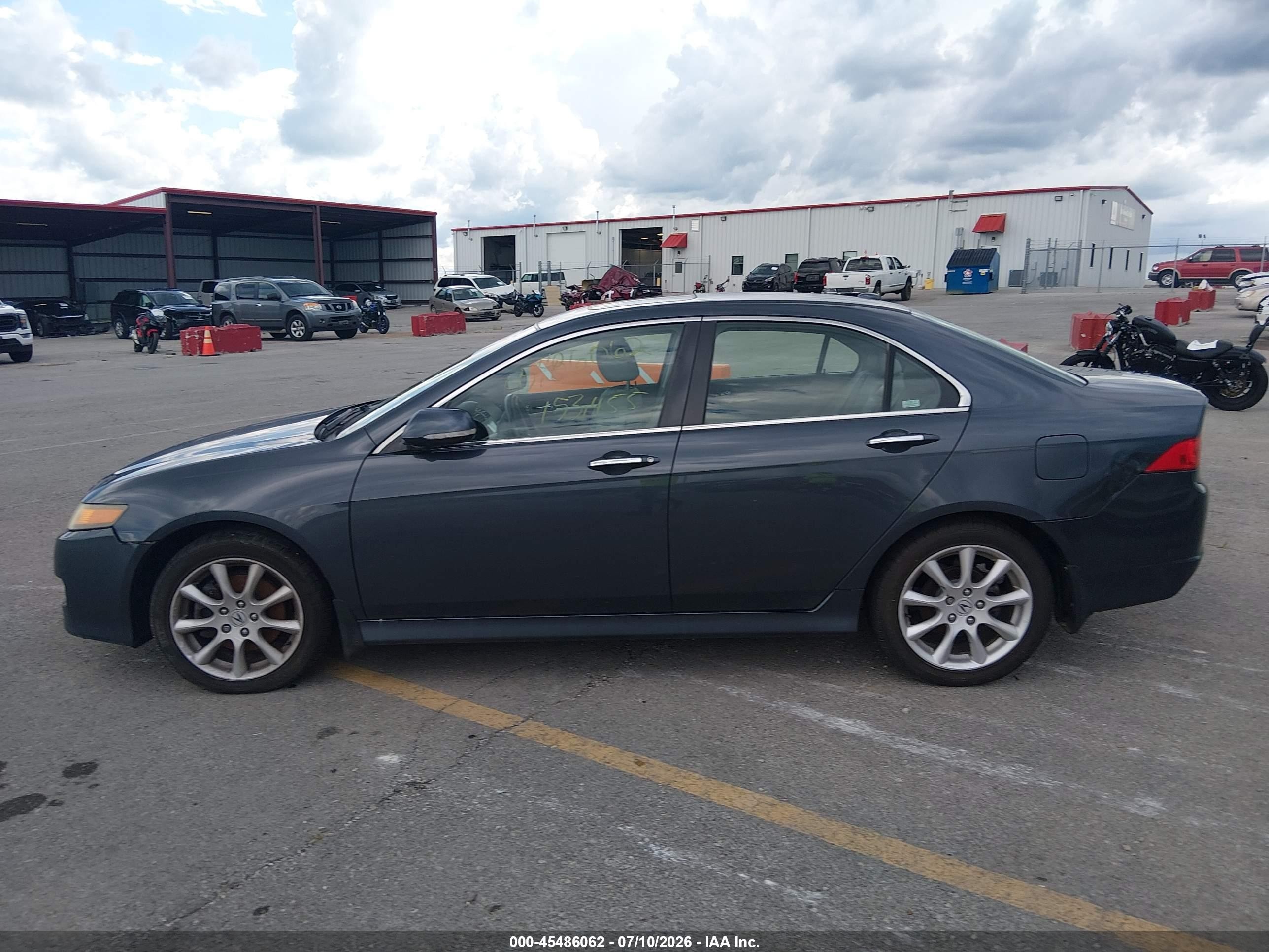2006 Acura Tsx   Gray vin: JH4CL96866C033158