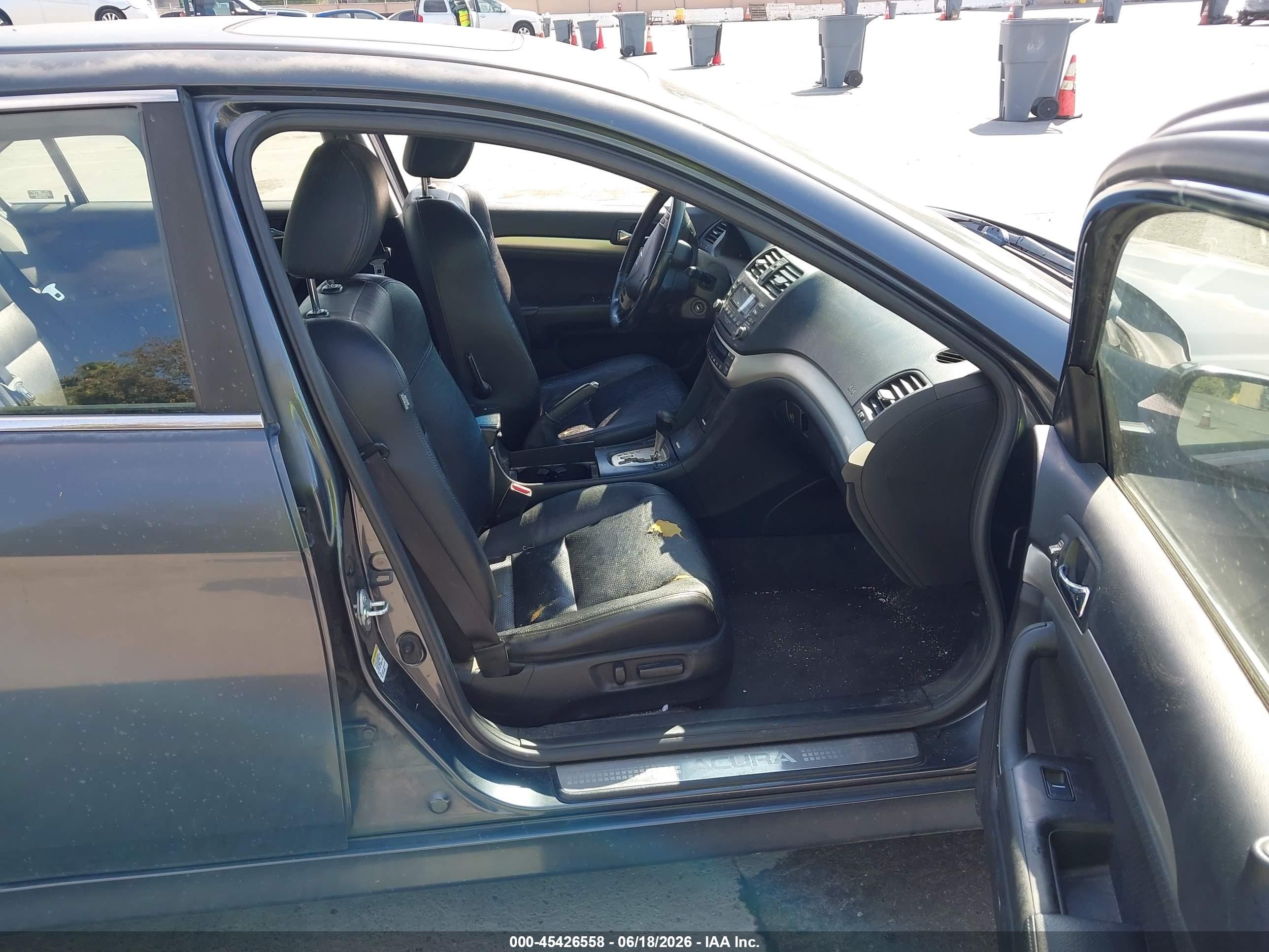 2007 Acura Tsx Серый vin: JH4CL96867C009069