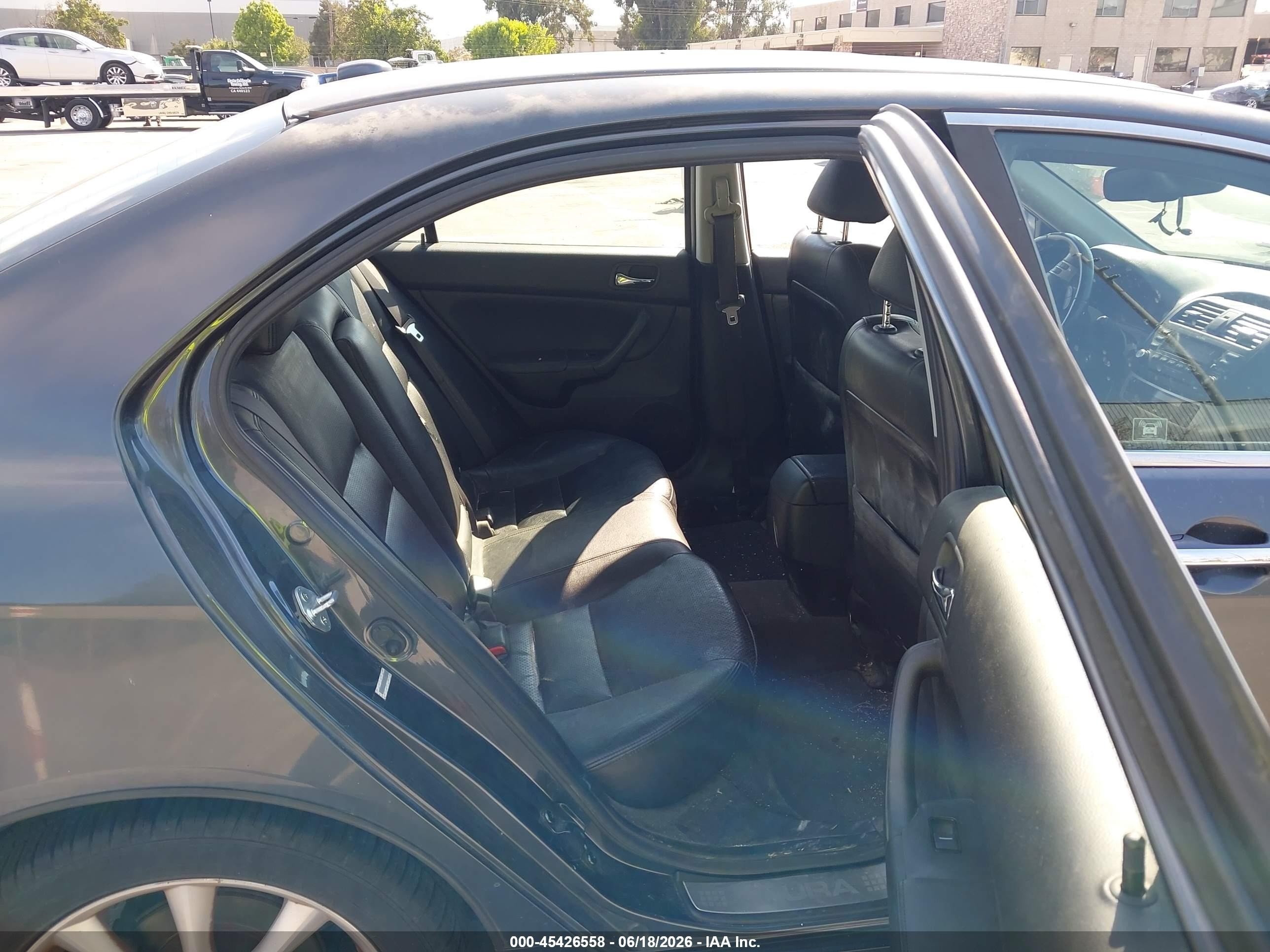 2007 Acura Tsx Серый vin: JH4CL96867C009069