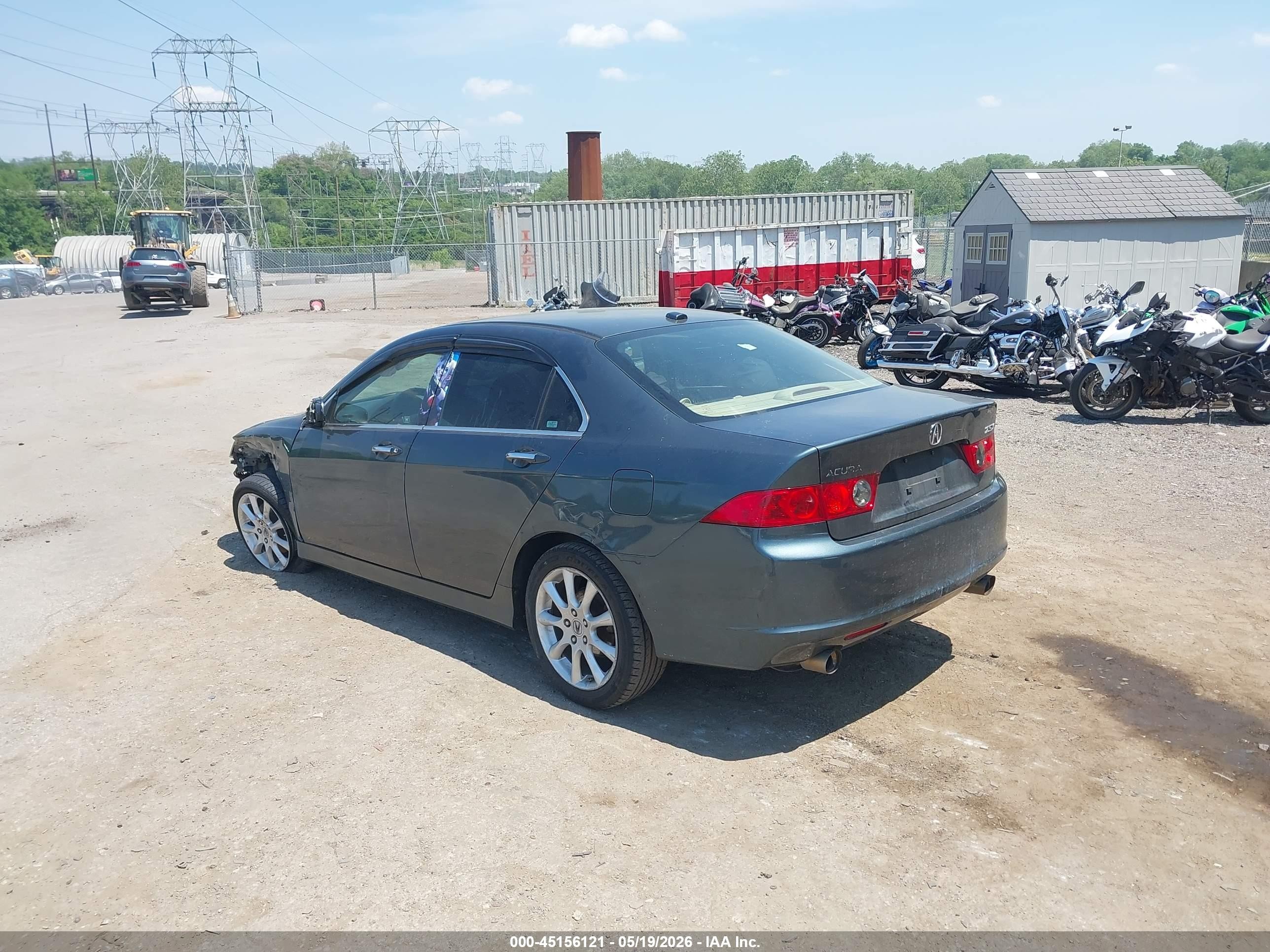 2007 Acura Tsx   Green vin: JH4CL96867C010450