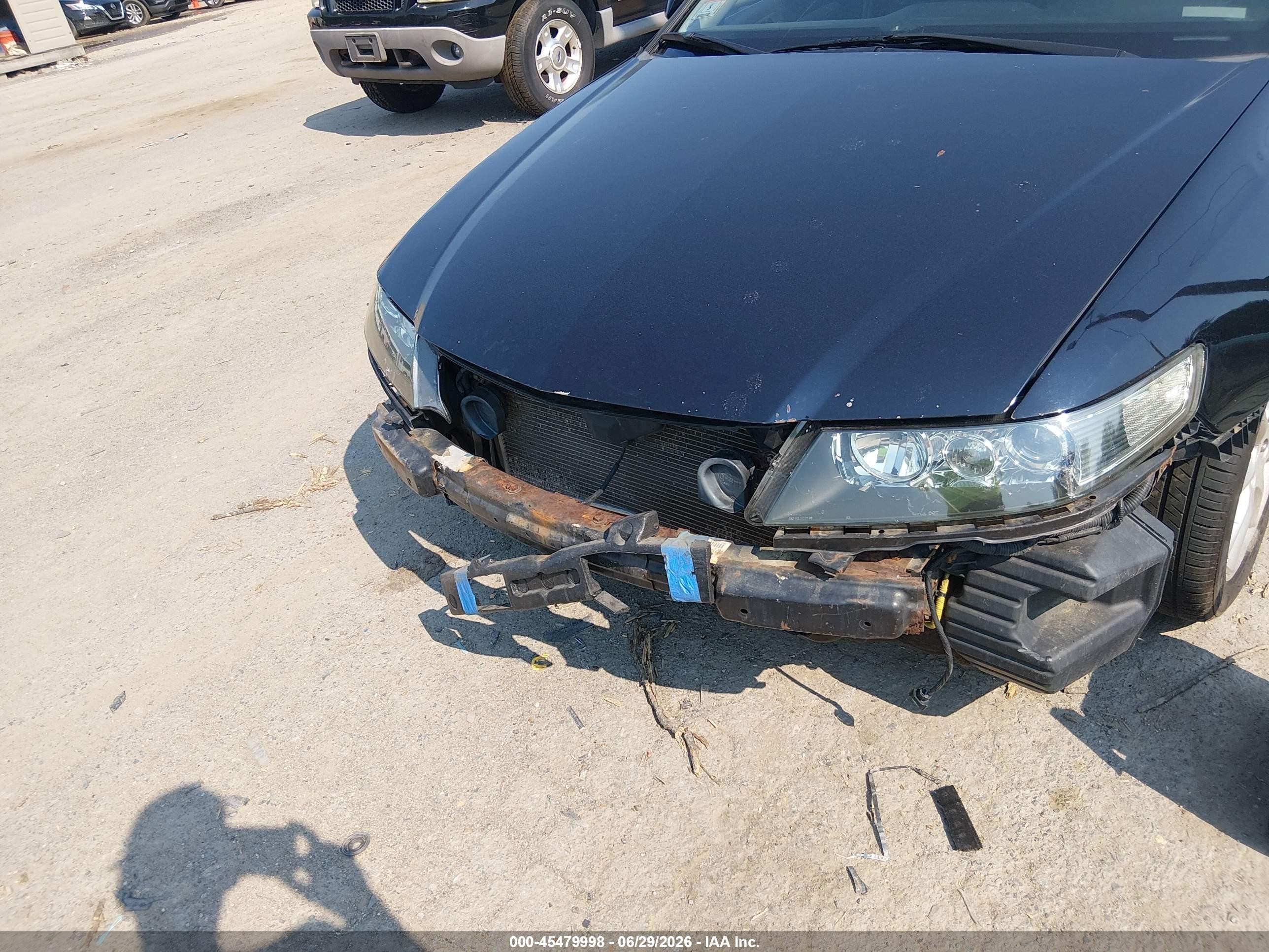 2008 Acura Tsx   Black vin: JH4CL96868C015388
