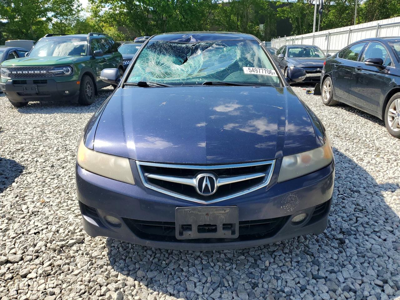 2008 Acura Tsx Blue vin: JH4CL96868C020638