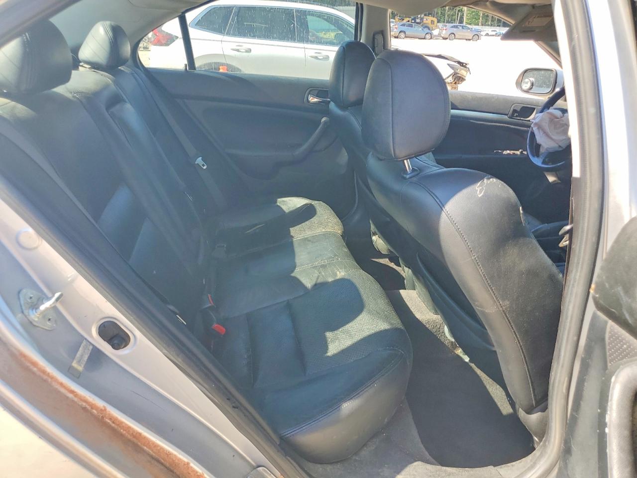 2004 Acura Tsx Silver vin: JH4CL96874C014227