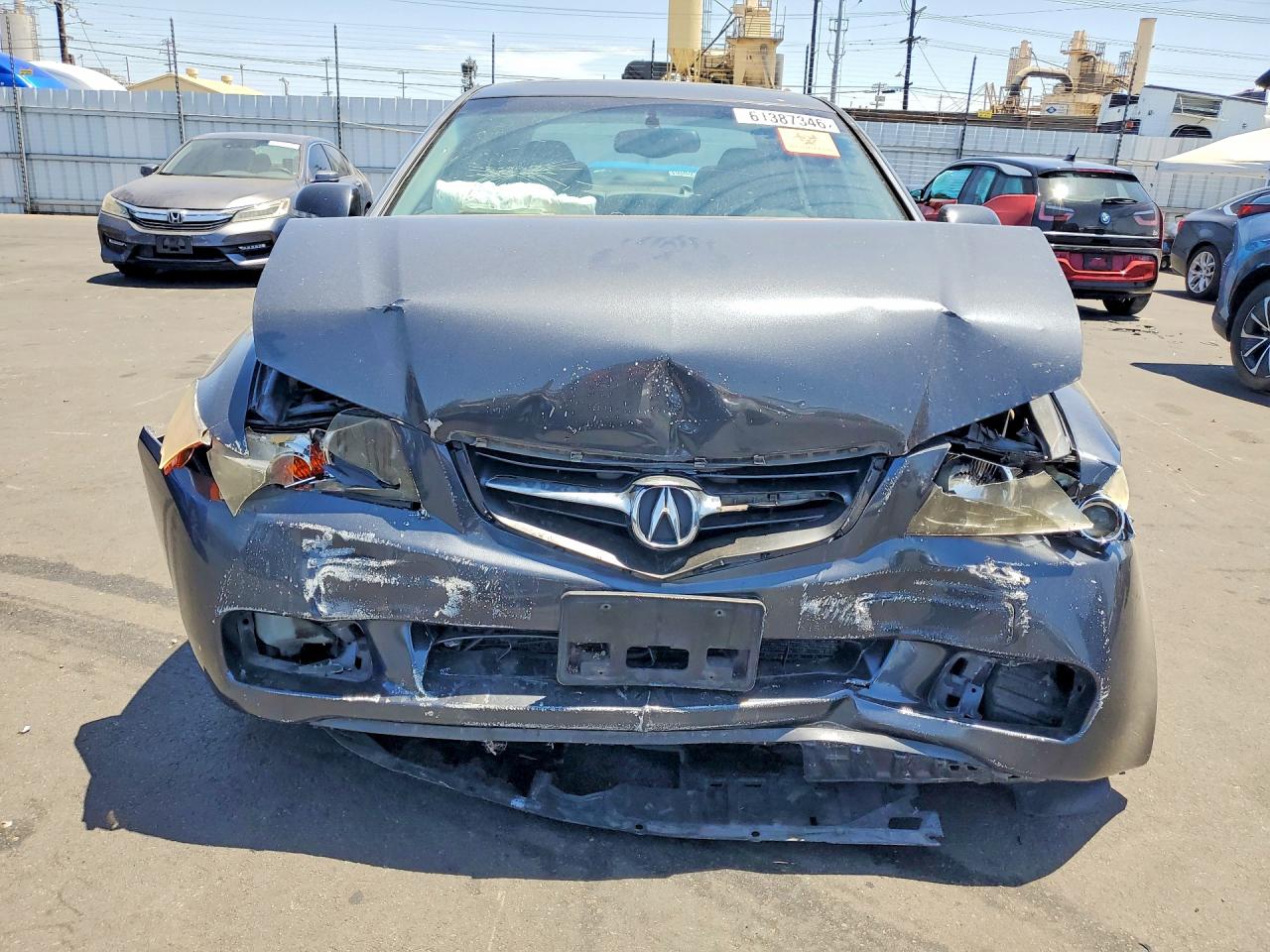 2004 Acura Tsx Gray vin: JH4CL96874C046000