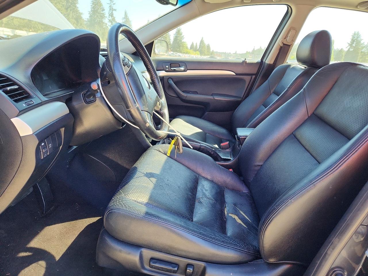 2005 Acura Tsx Gray vin: JH4CL96875C003939