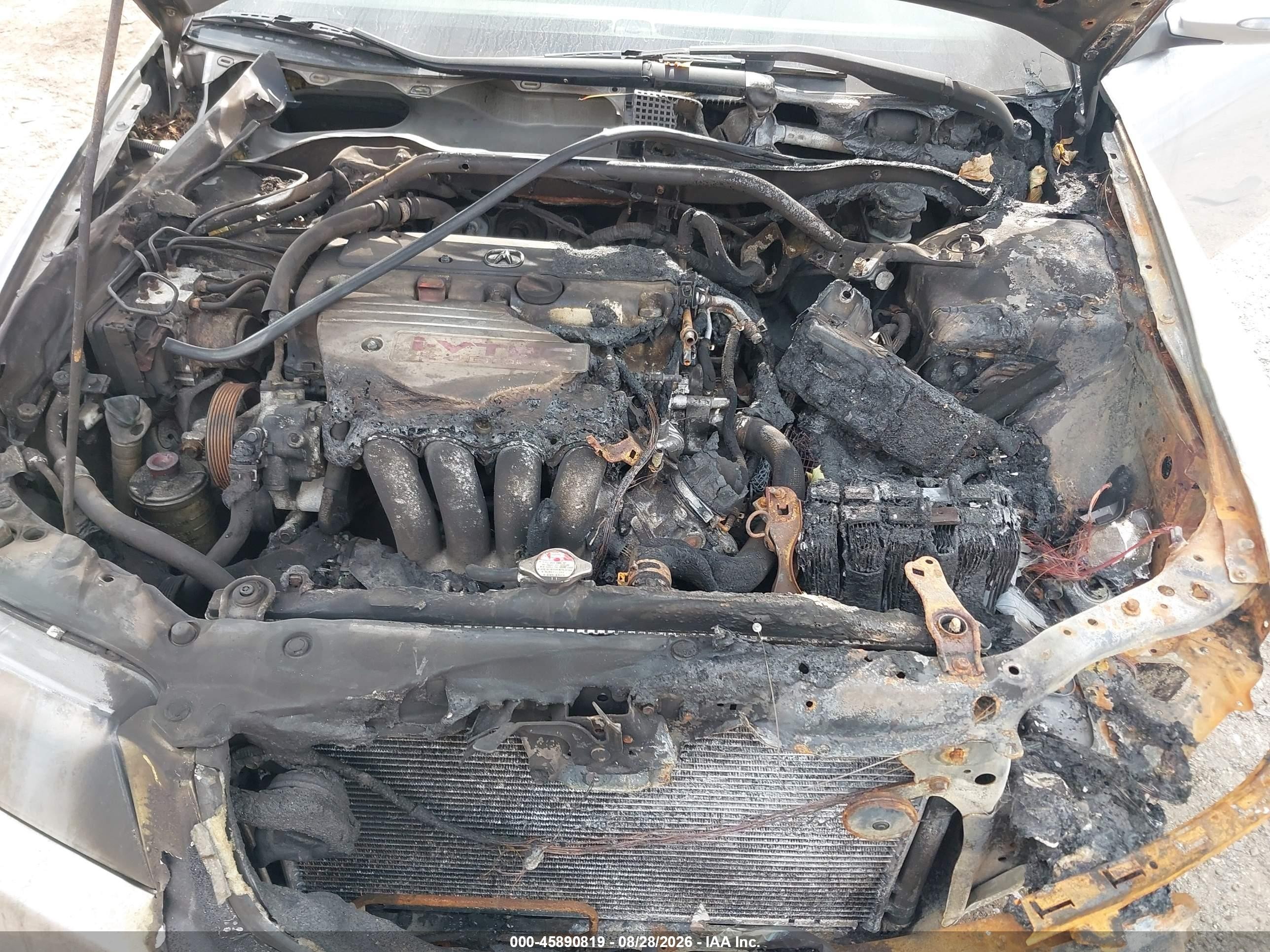 2005 Acura Tsx   Серебряный vin: JH4CL96875C021986