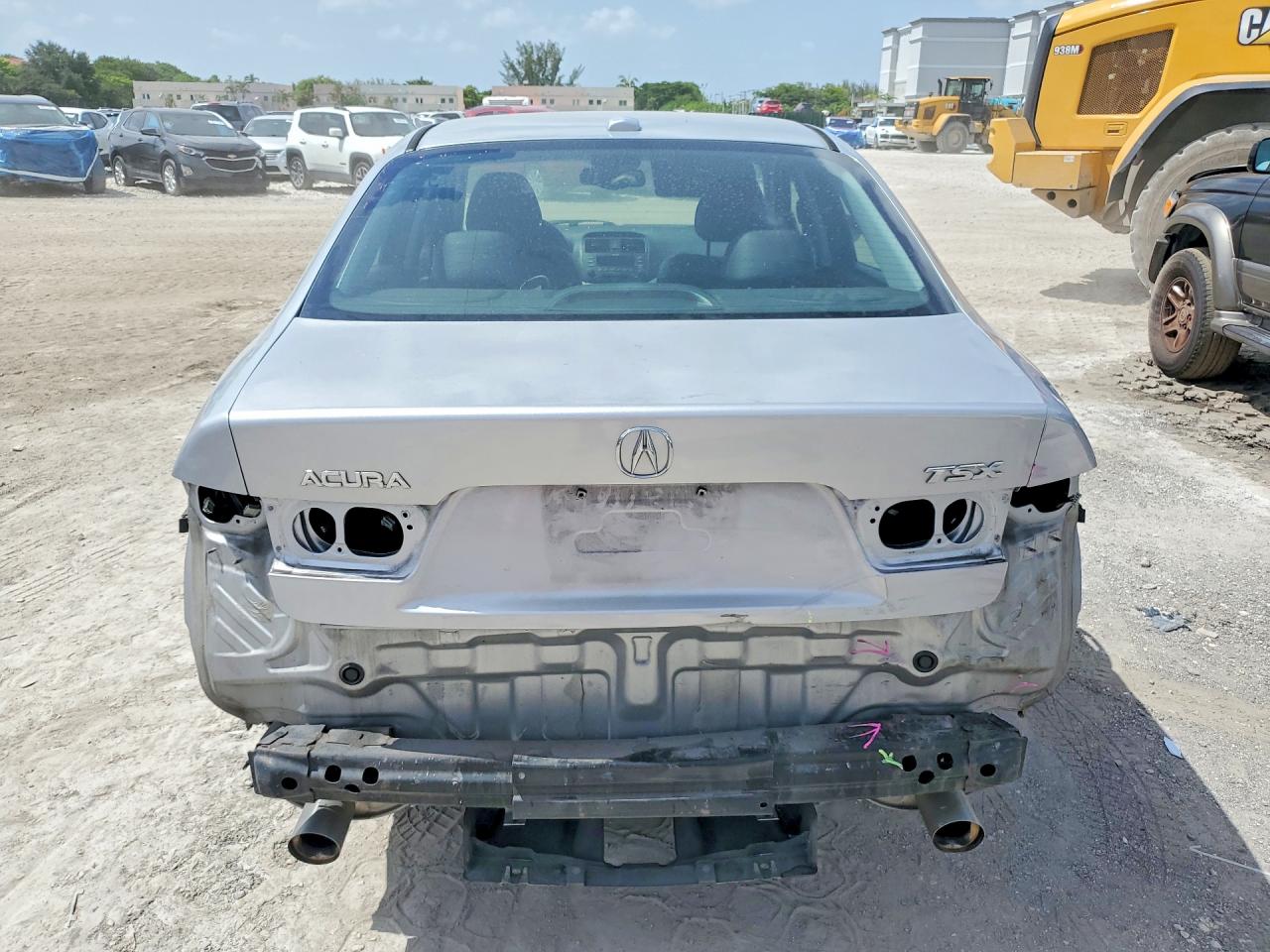 2005 Acura Tsx Серебряный vin: JH4CL96875C029151