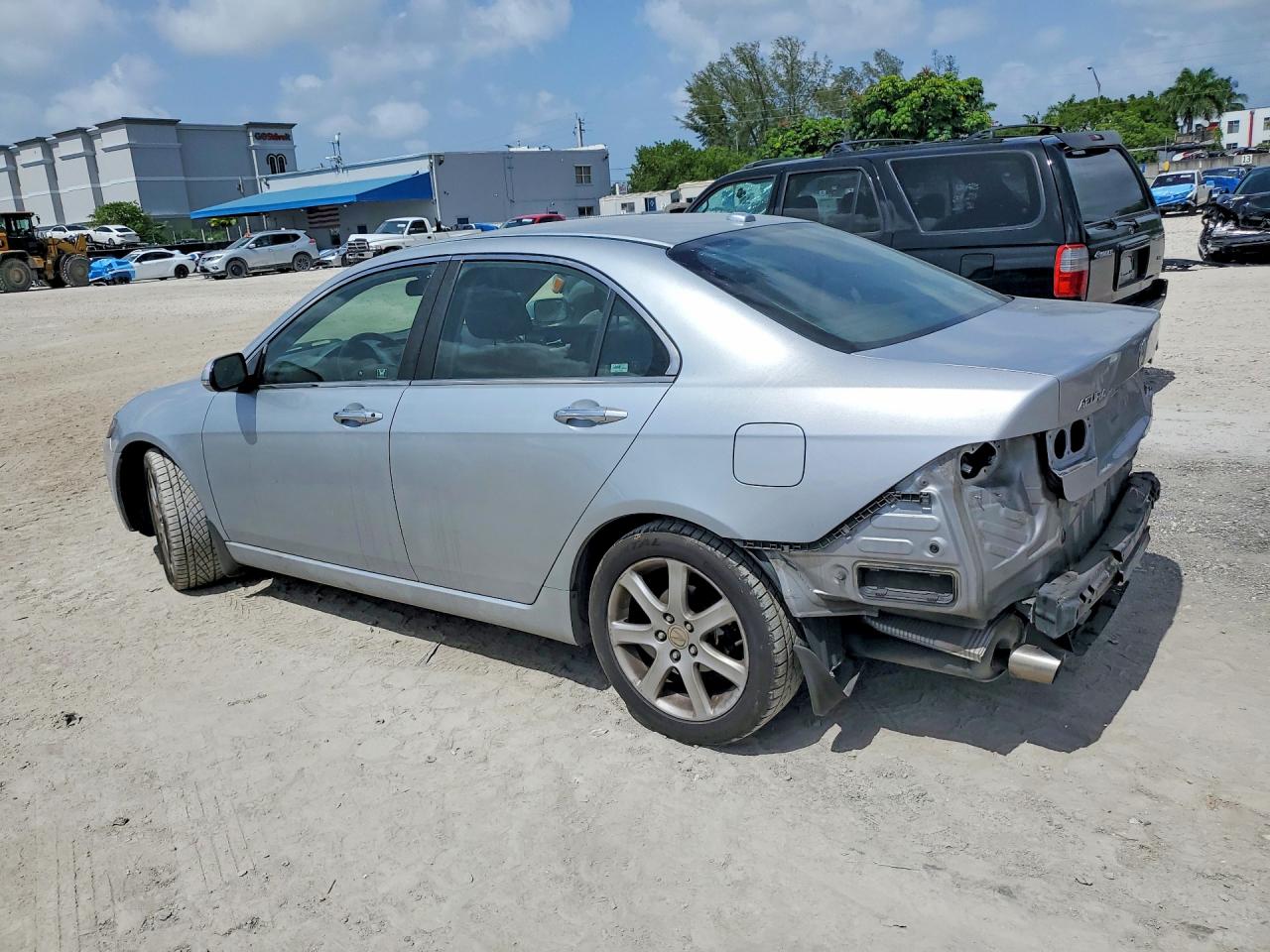 2005 Acura Tsx Серебряный vin: JH4CL96875C029151