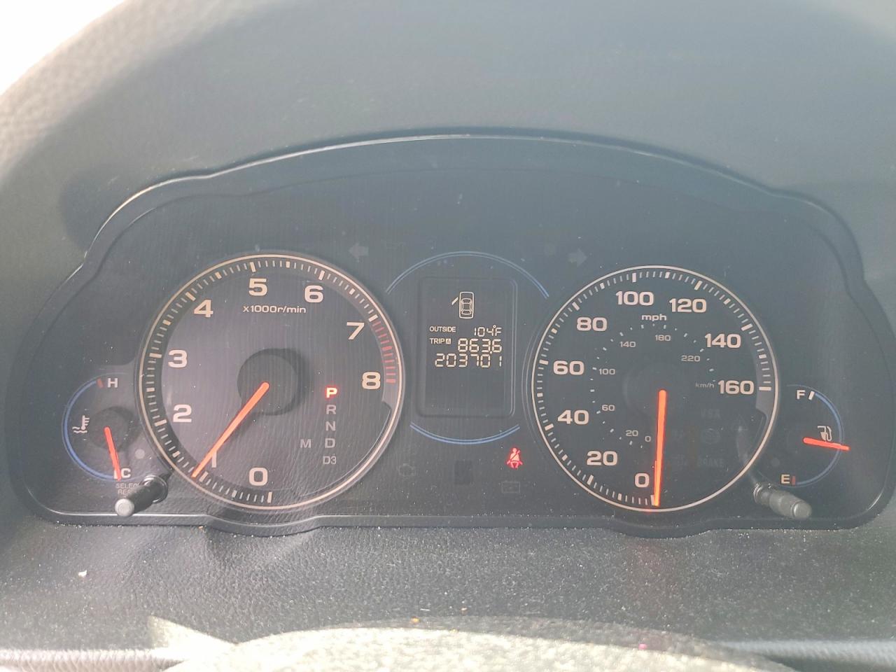 2005 Acura Tsx Серебряный vin: JH4CL96875C029151