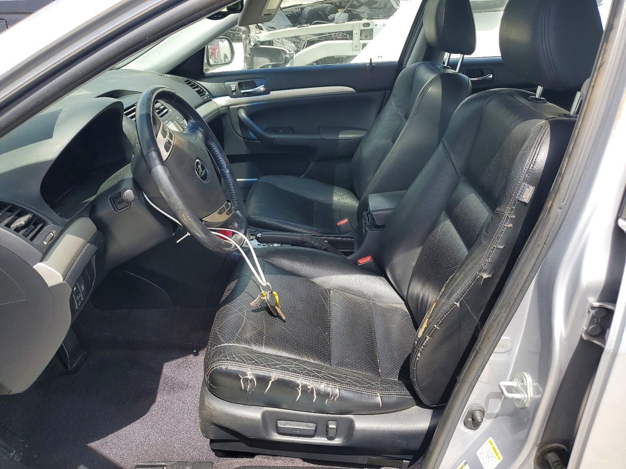2005 Acura Tsx Серебряный vin: JH4CL96875C029151