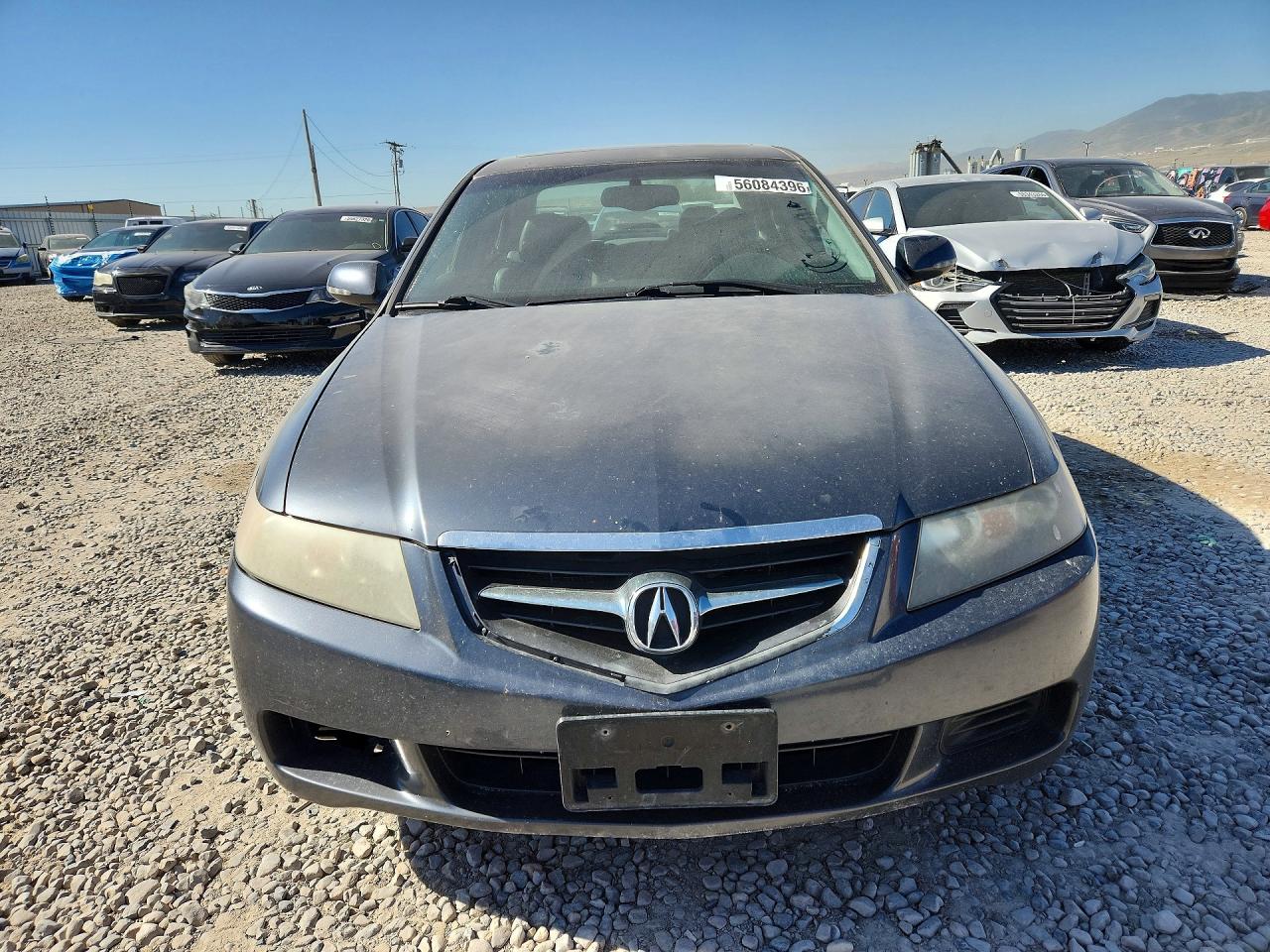 2005 Acura Tsx Black vin: JH4CL96875C033152