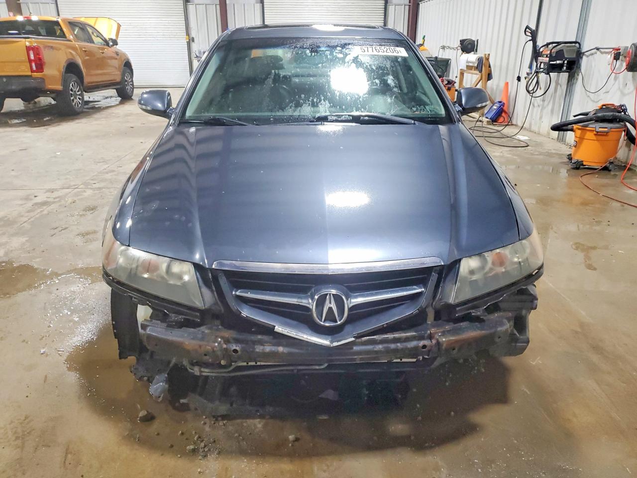 2005 Acura Tsx Gray vin: JH4CL96875C035497