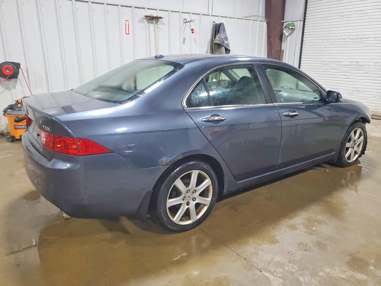 2005 Acura Tsx Gray vin: JH4CL96875C035497