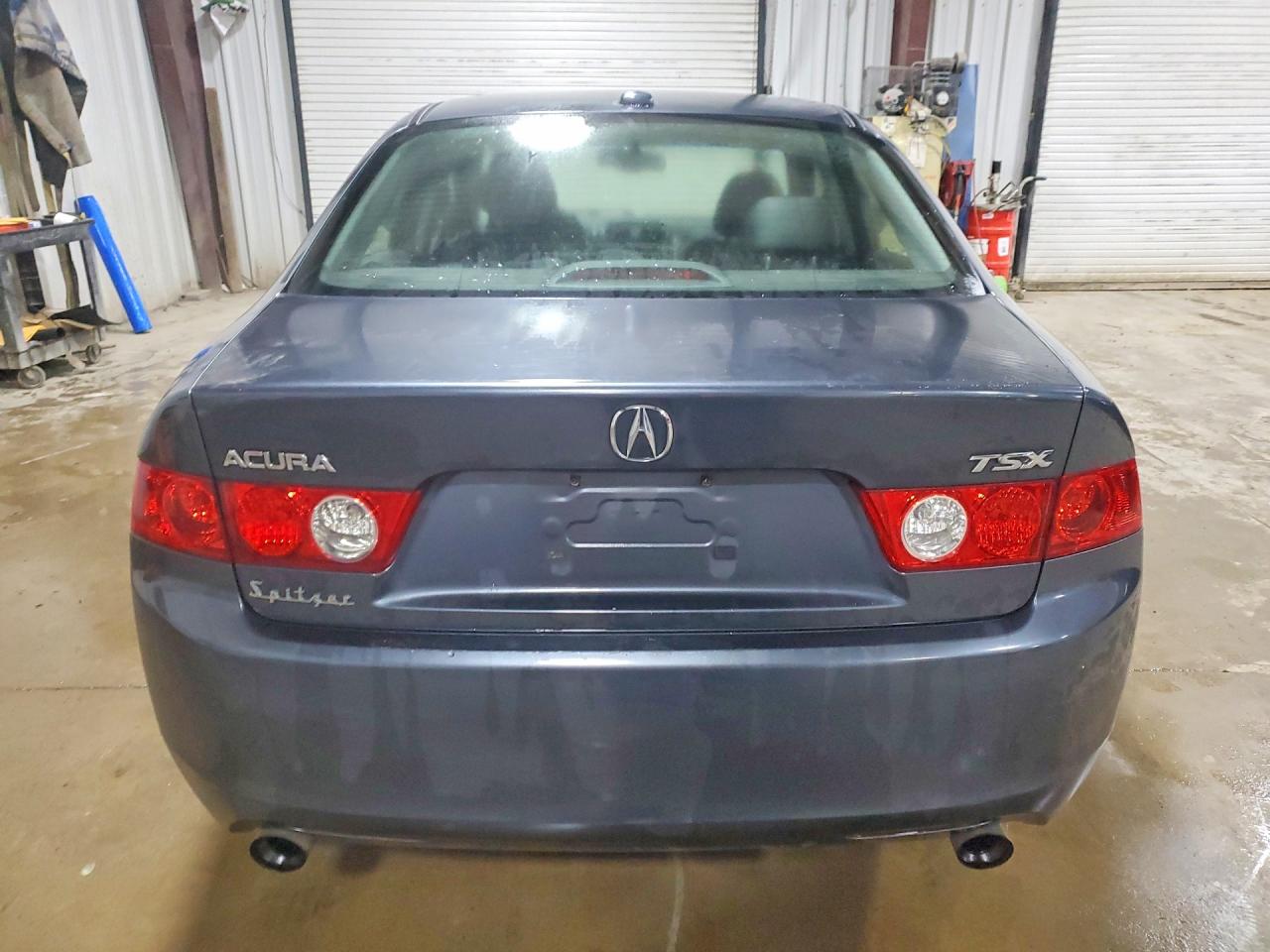 2005 Acura Tsx Gray vin: JH4CL96875C035497