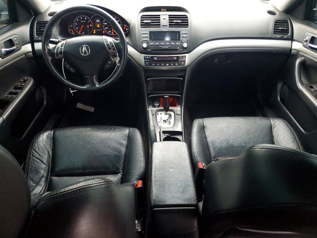 2006 Acura Tsx Silver vin: JH4CL96876C002999