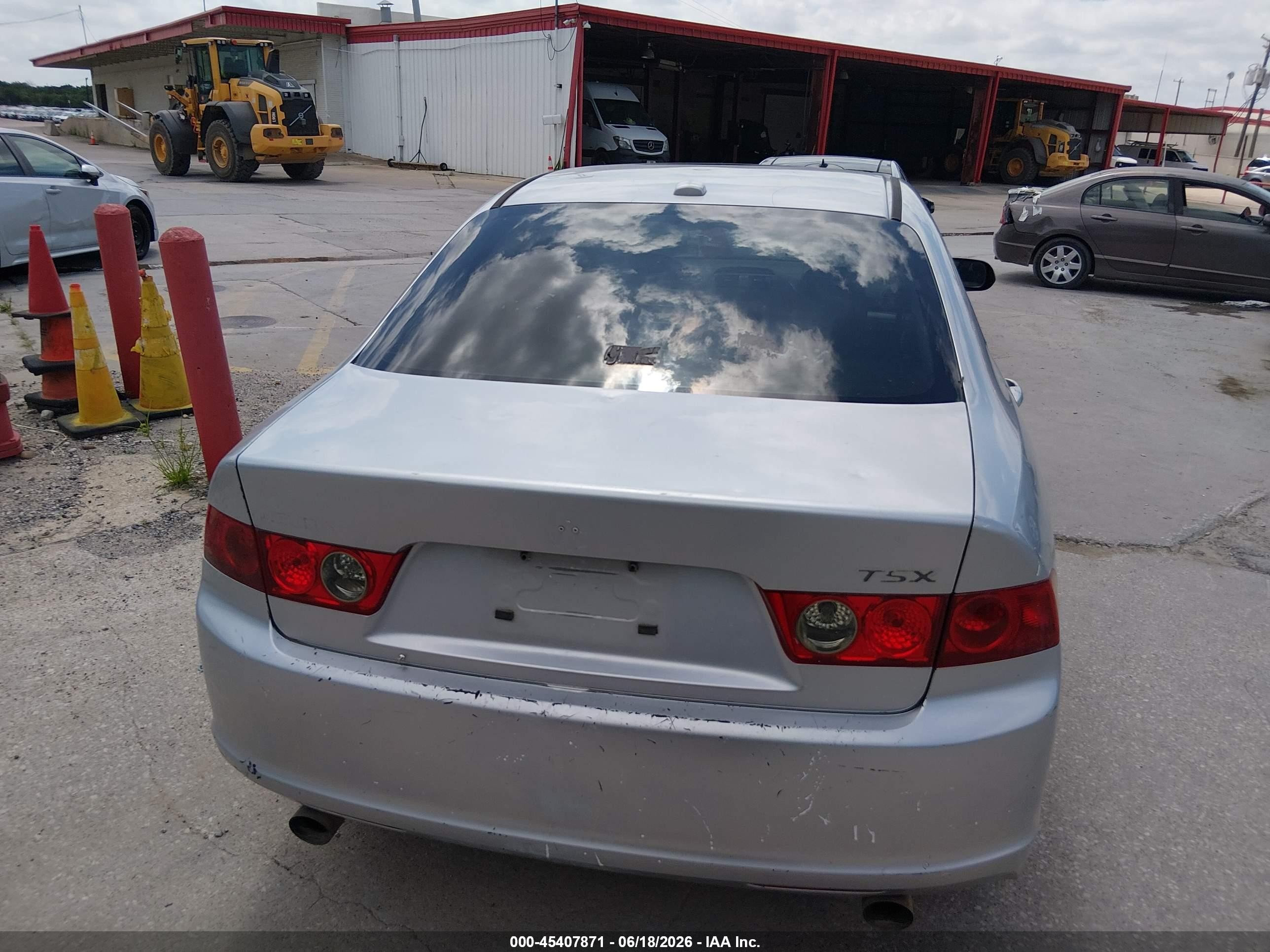 2006 Acura Tsx   Silver vin: JH4CL96876C024274