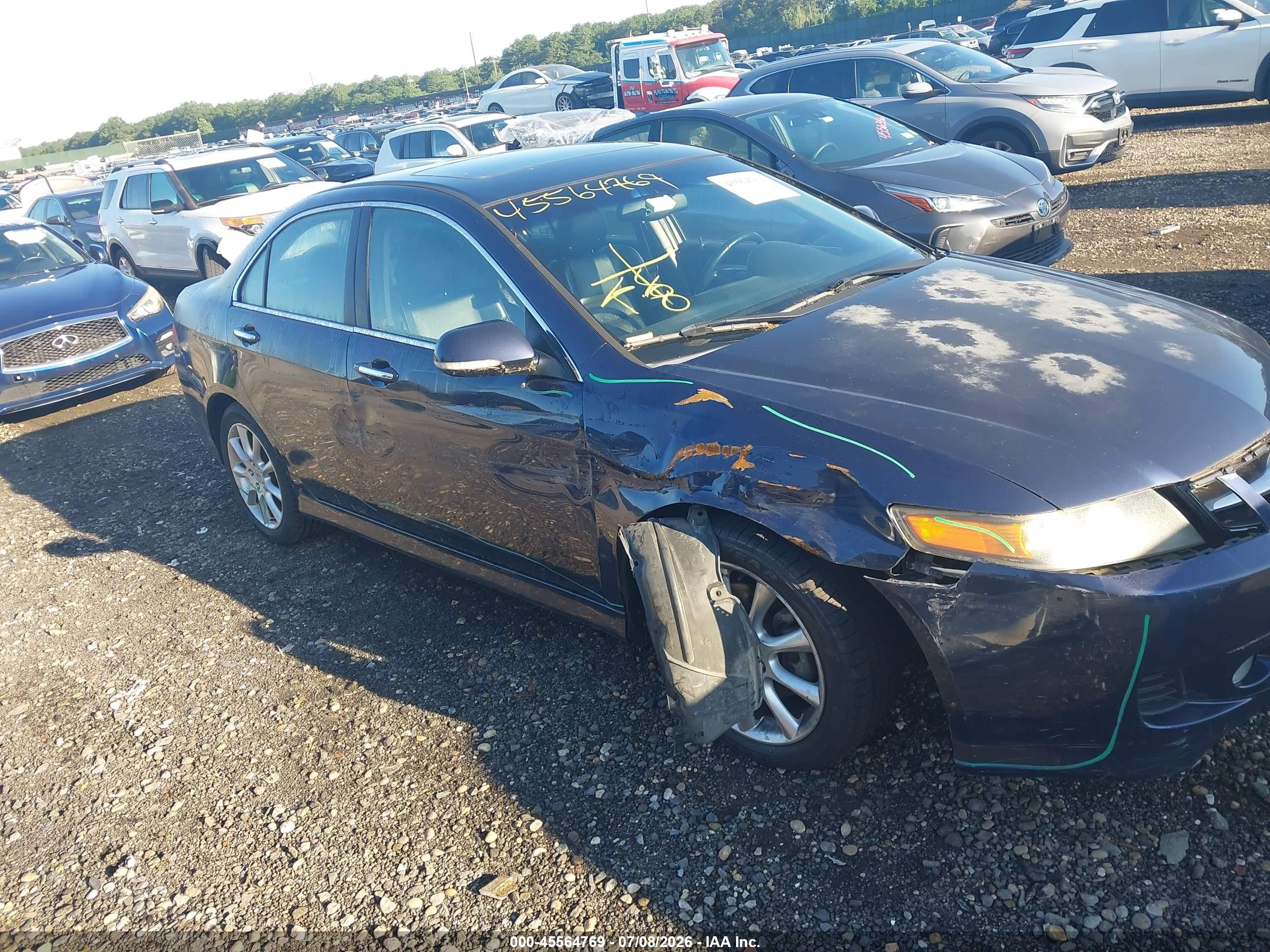 2006 Acura Tsx   Blue vin: JH4CL96876C027398