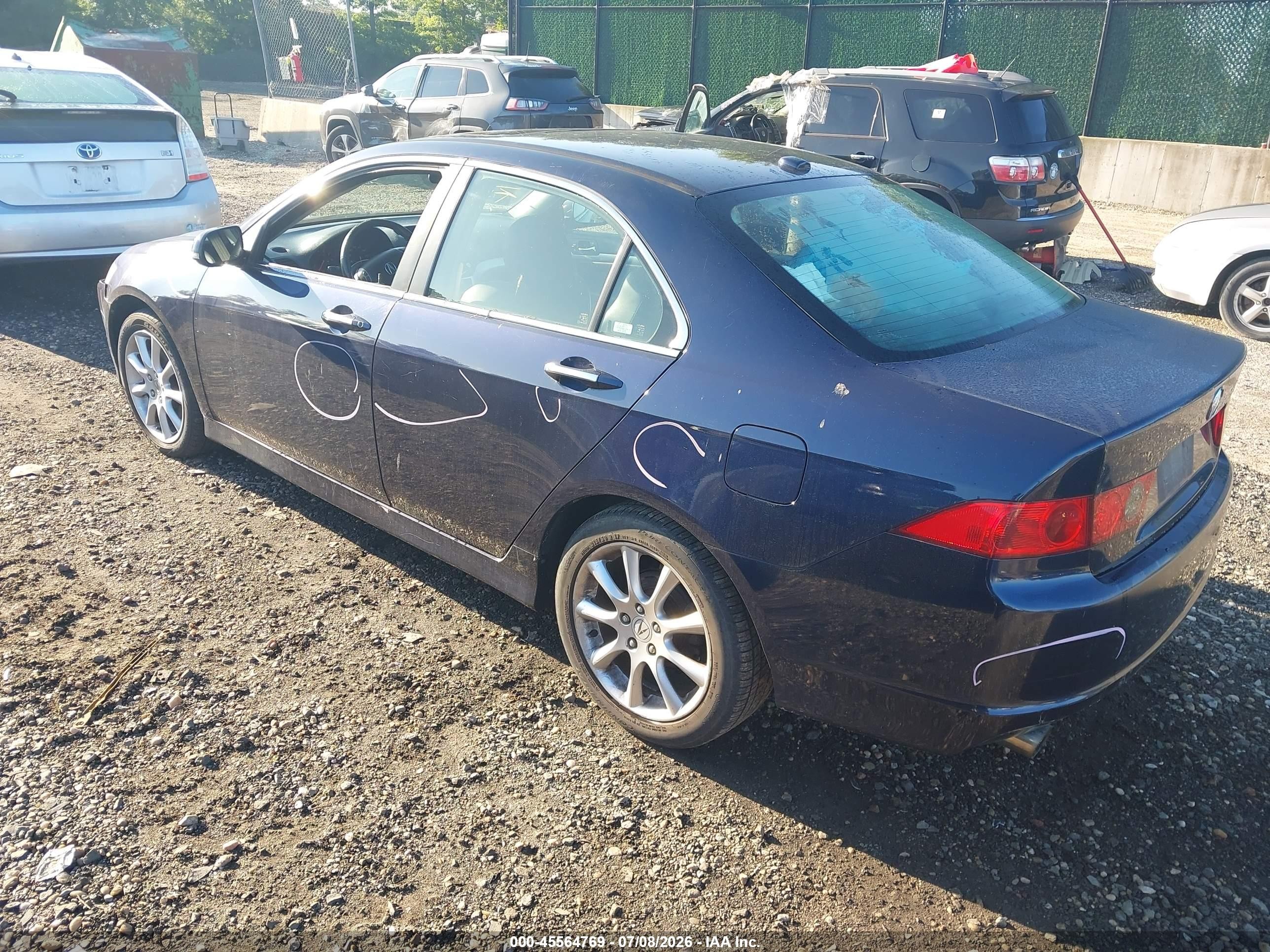 2006 Acura Tsx   Blue vin: JH4CL96876C027398
