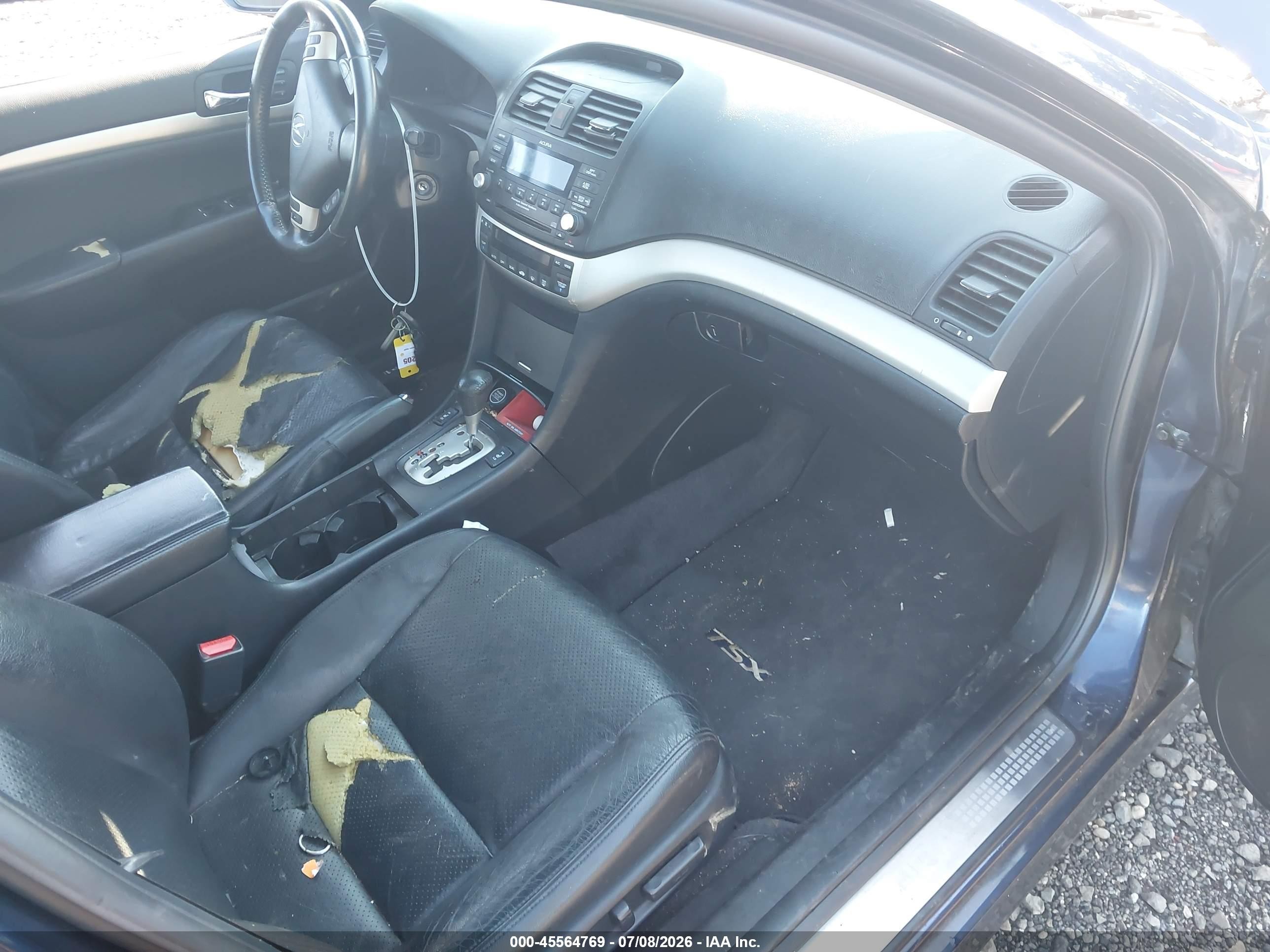 2006 Acura Tsx   Blue vin: JH4CL96876C027398